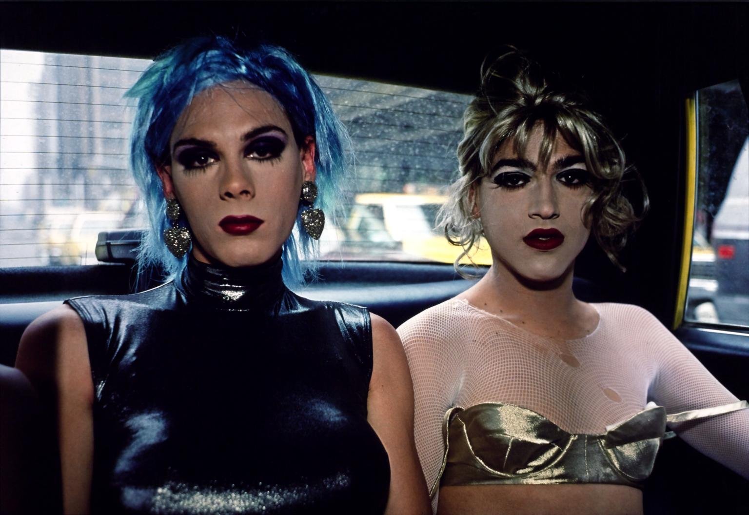 Goldin, Nan | Misty and Jimmy Paulette in a taxi, NYC , 1991 — available on Composition Gallery