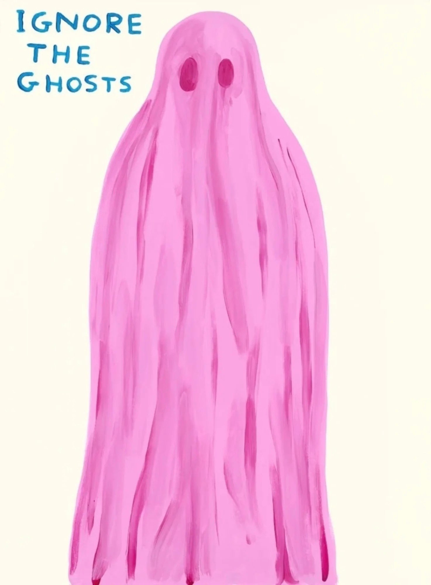 Shrigley, David | Ignore the Ghosts, 2022 — available on Composition Gallery
