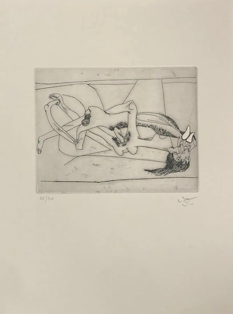 Matta, Roberto | Untitled 212 (From the New School), 1980 — available on Composition Gallery