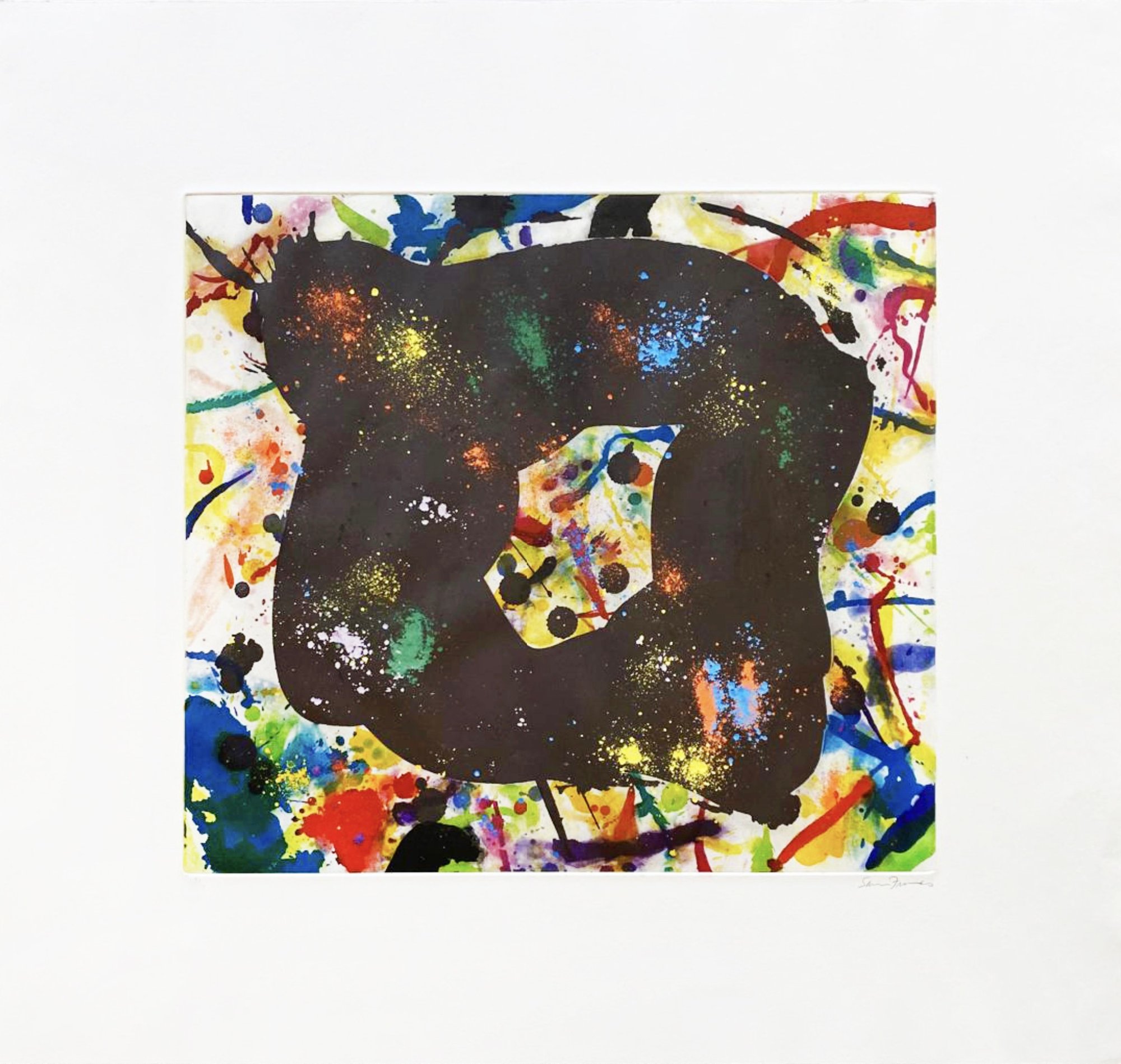 Francis, Sam | Untitled (SFE-072), 1989 — available on Composition Gallery