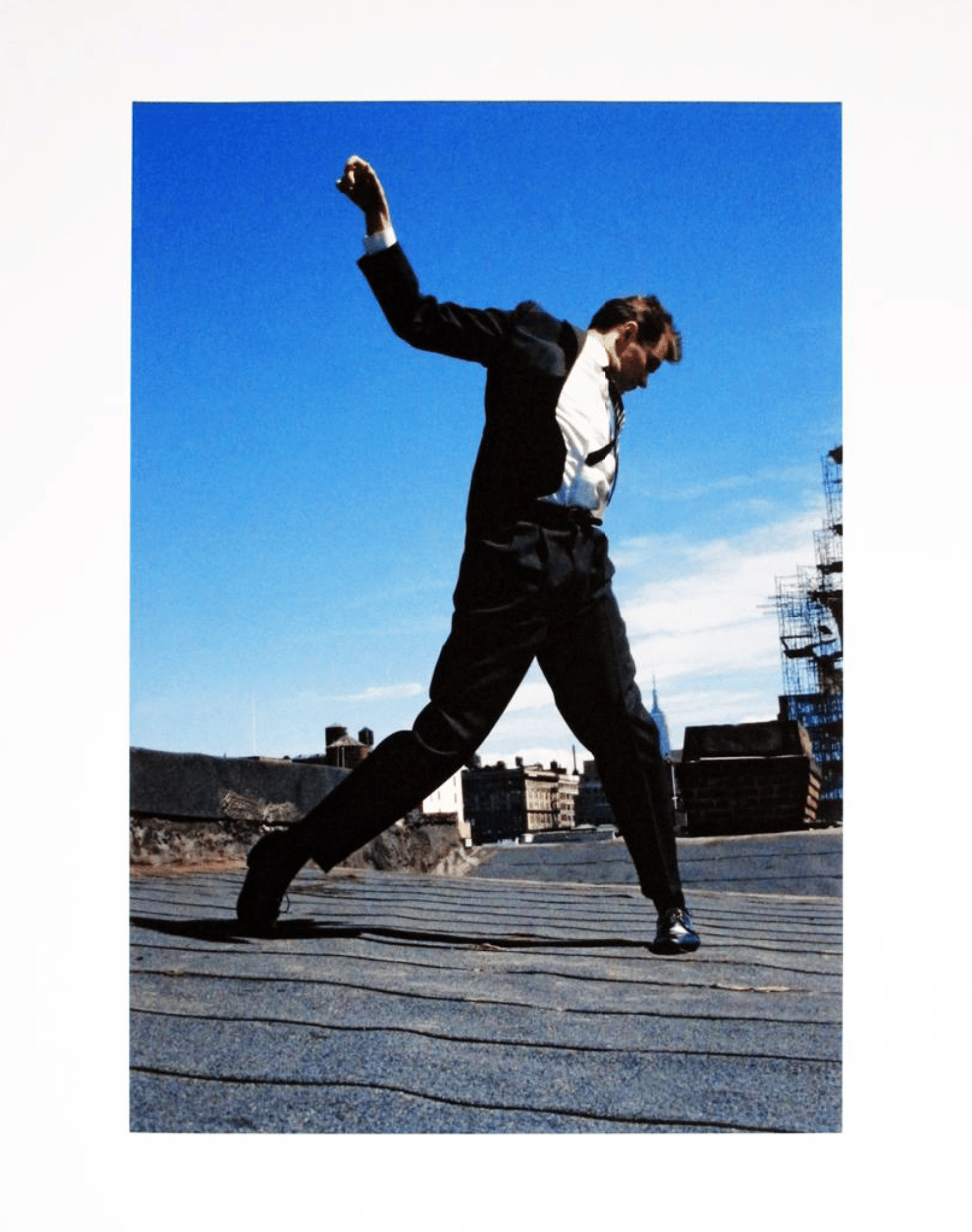 Longo, Robert | Eric from Men in the Cities (color), 2014 — available on Composition Gallery