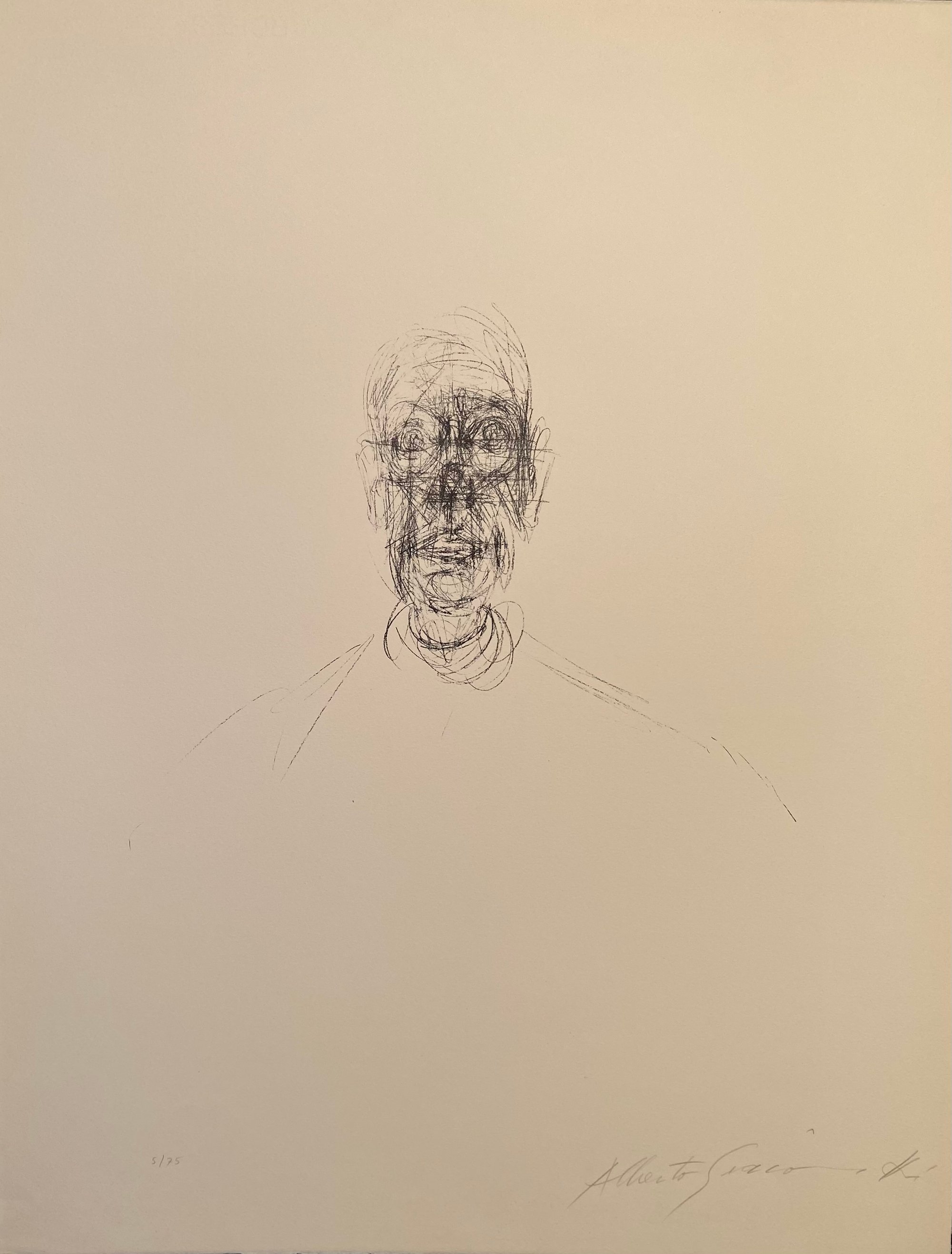 Giacometti, Alberto | Tête d'homme III, 1964 — available on Composition Gallery