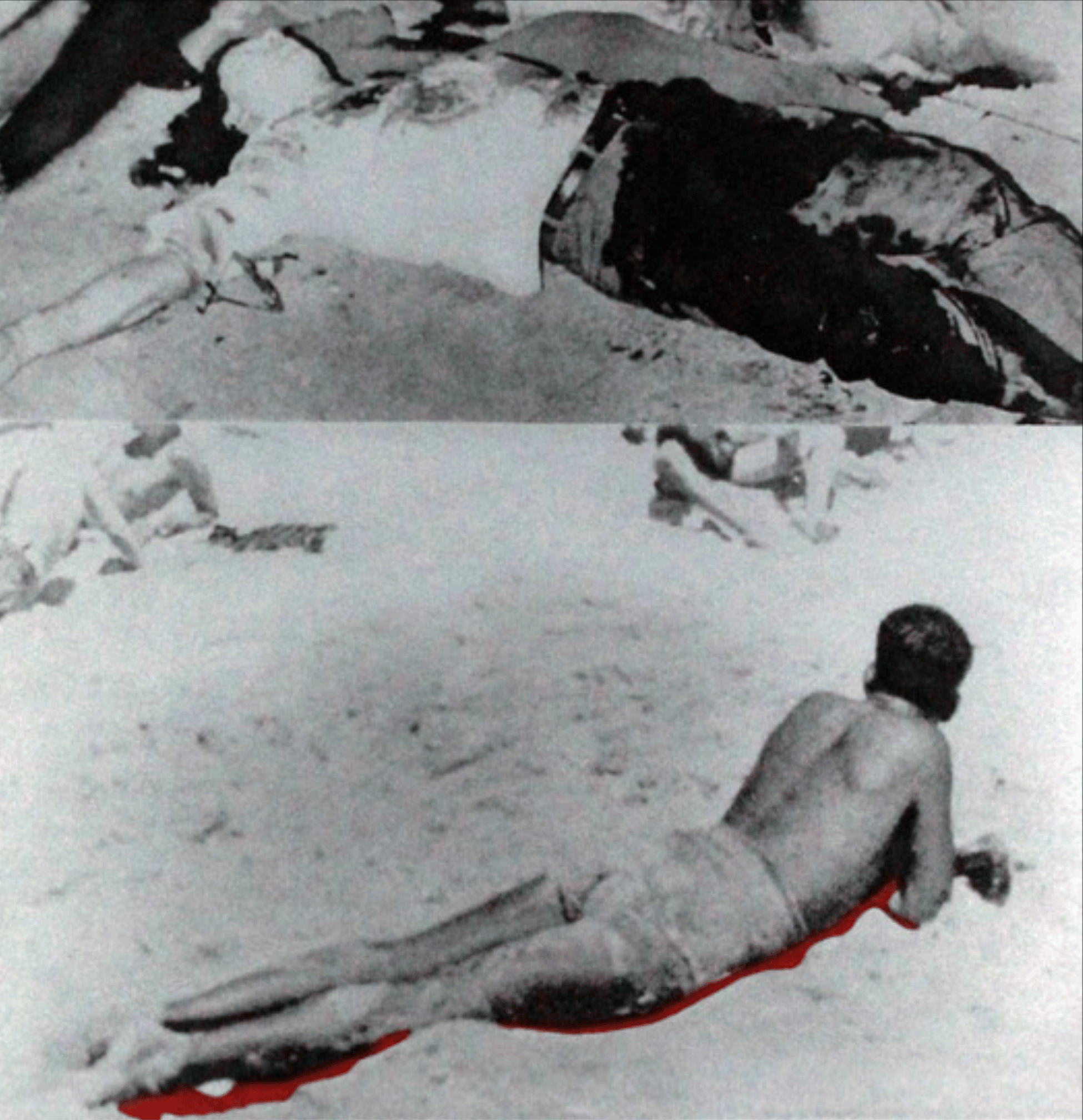 Baldessari, John | Two Figures (One with Shadow), 1986 — available on Composition Gallery