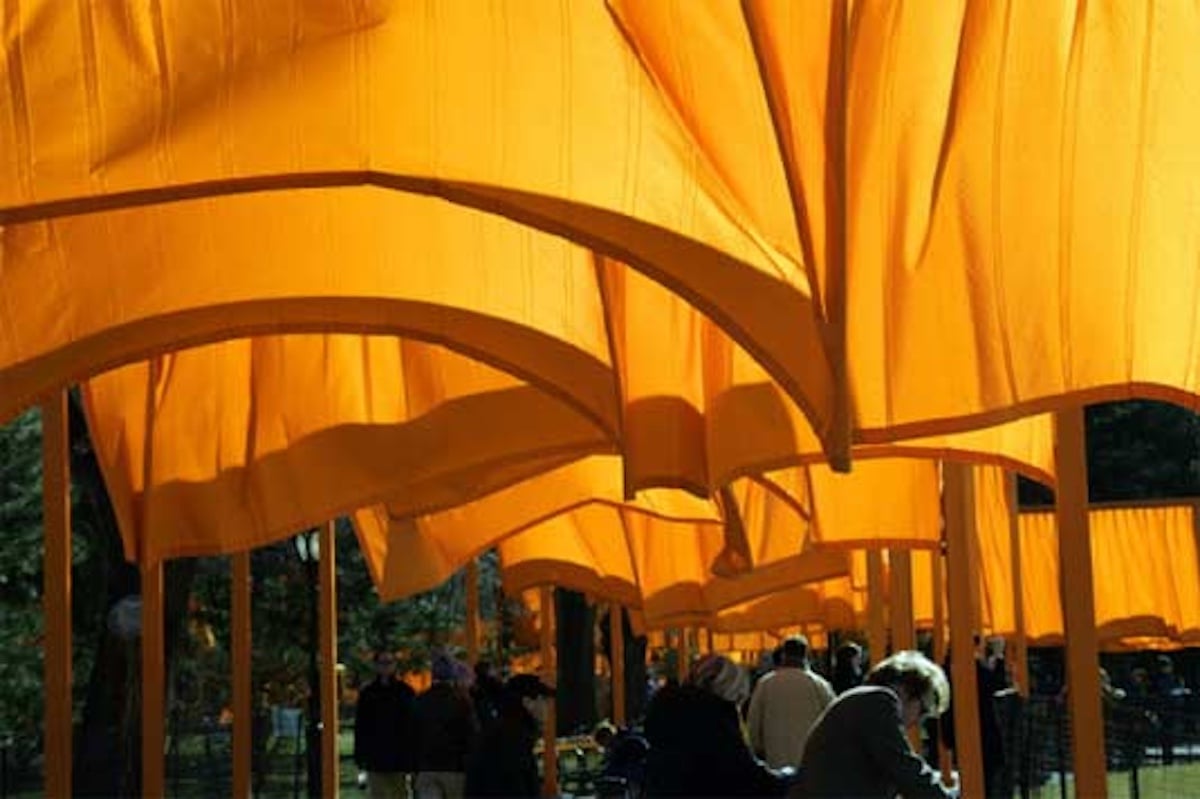 Christo, Javacheff | The Gates II, 2005 — available on Composition Gallery