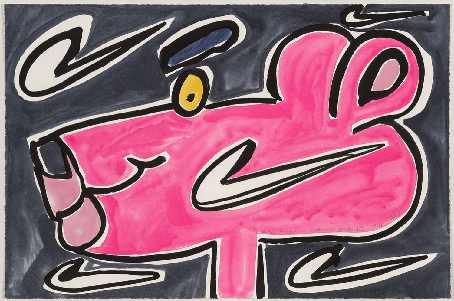 Bernhardt, Katherine | Nike Panther, 2019 — available on Composition Gallery