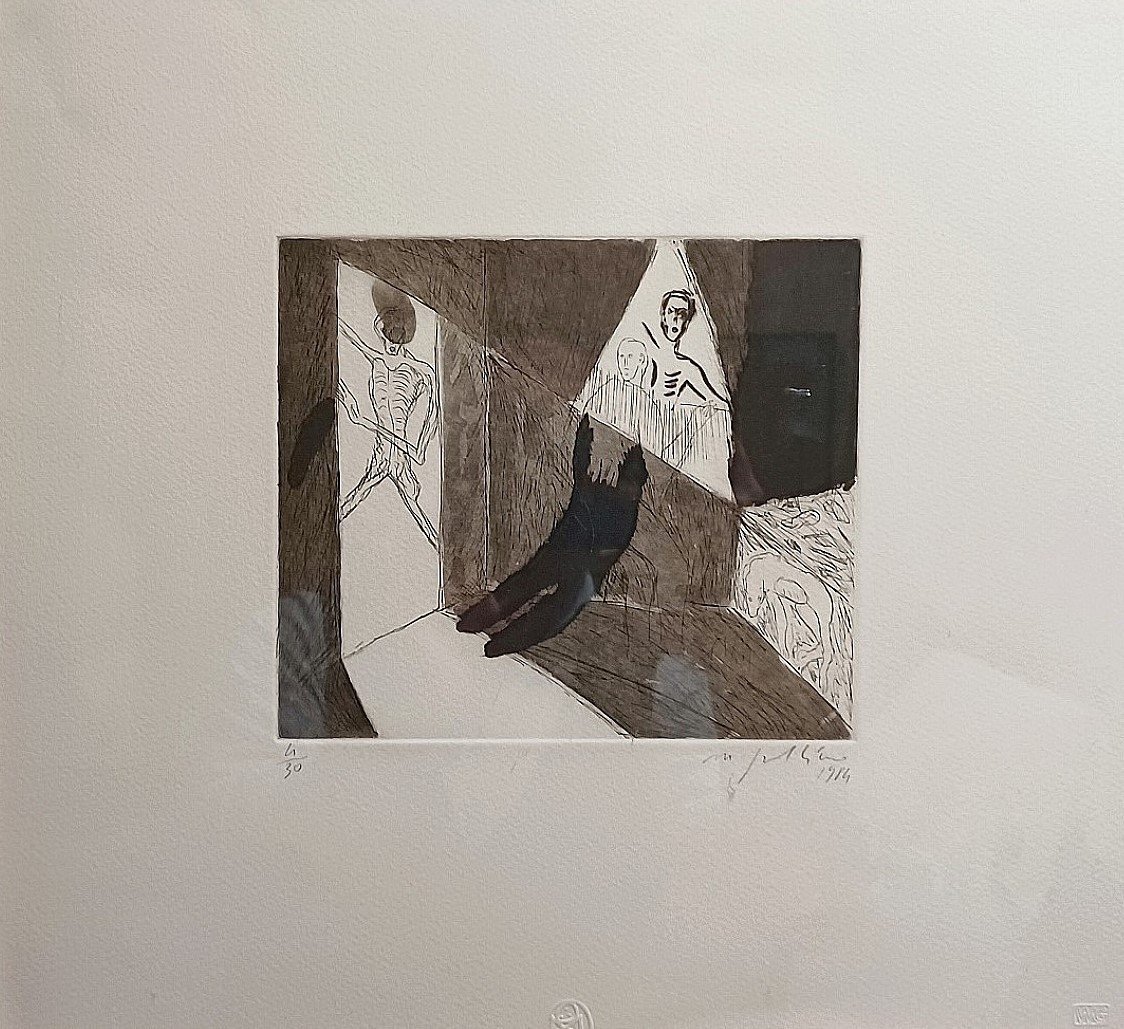 Paladino, Mimmo | Necropolis, 1984 — available on Composition Gallery