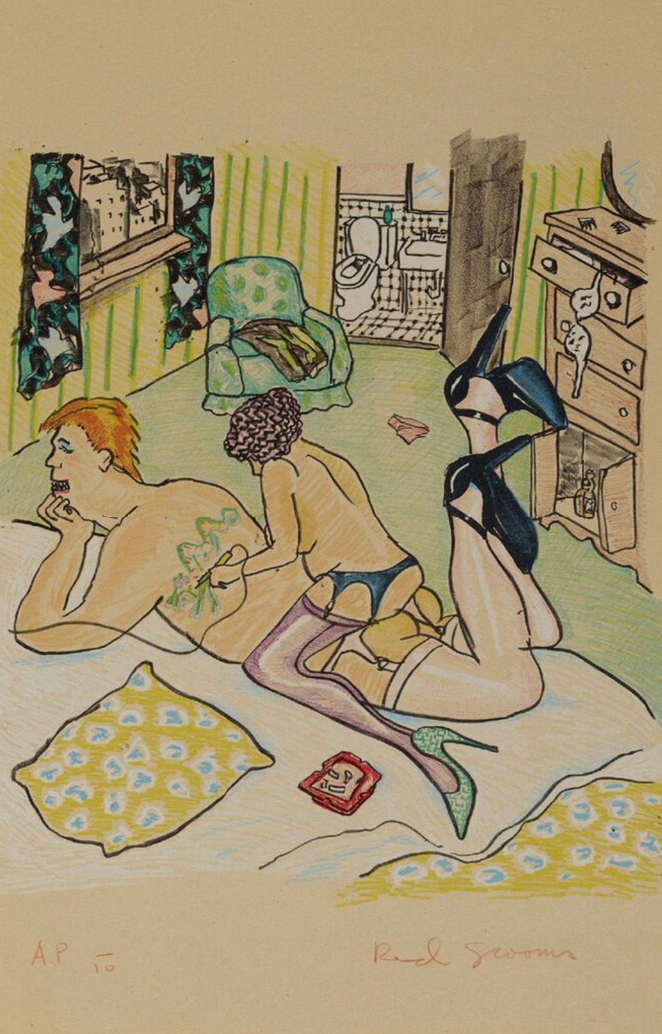 Grooms, Red | The Tattoo Artist, 1981 — available on Composition Gallery