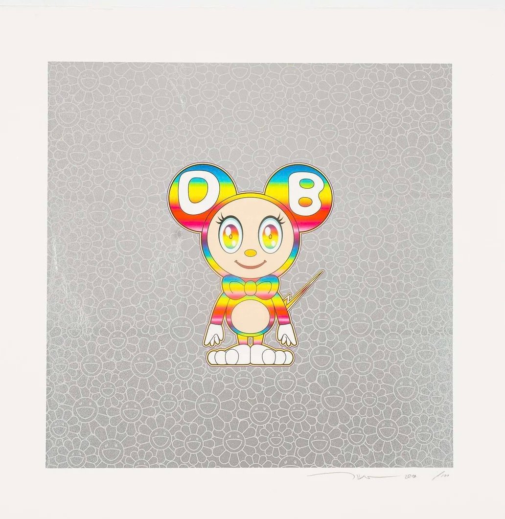 Murakami, Takashi | DOB Rainbow, 2020 — available on Composition Gallery