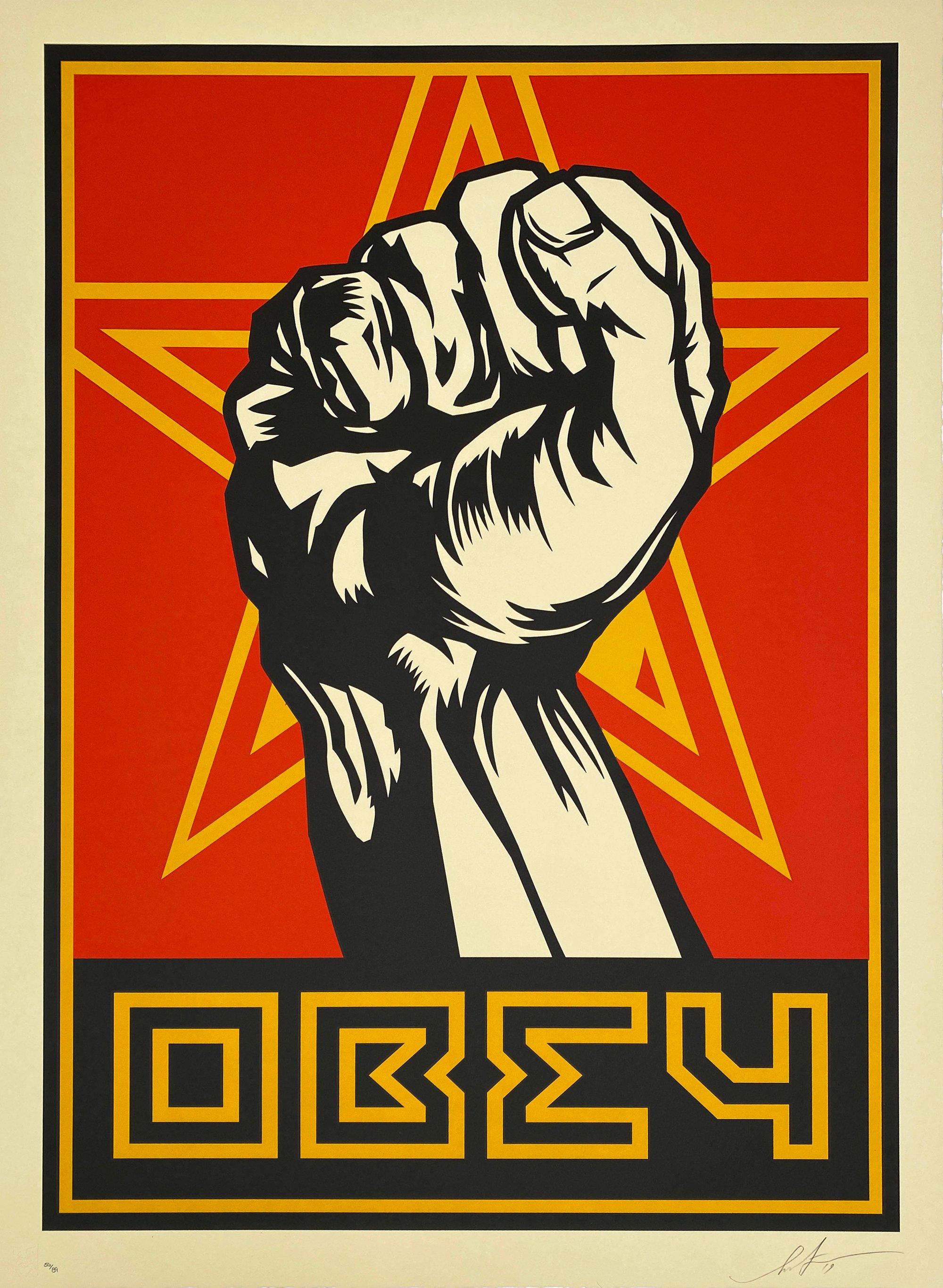 Fairey, Shepard | Obey, 2019 — available on Composition Gallery