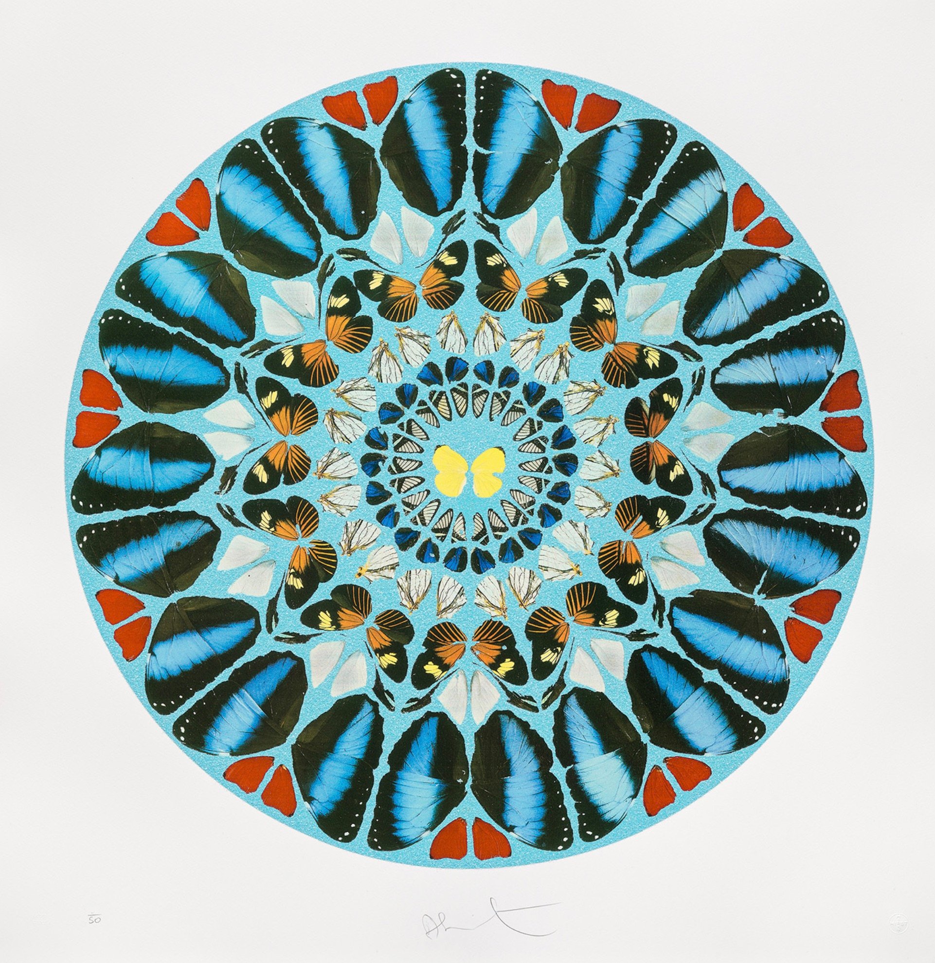 Hirst, Damien | Psalm: Ad te, Domine, levavi, 2009 — available on Composition Gallery