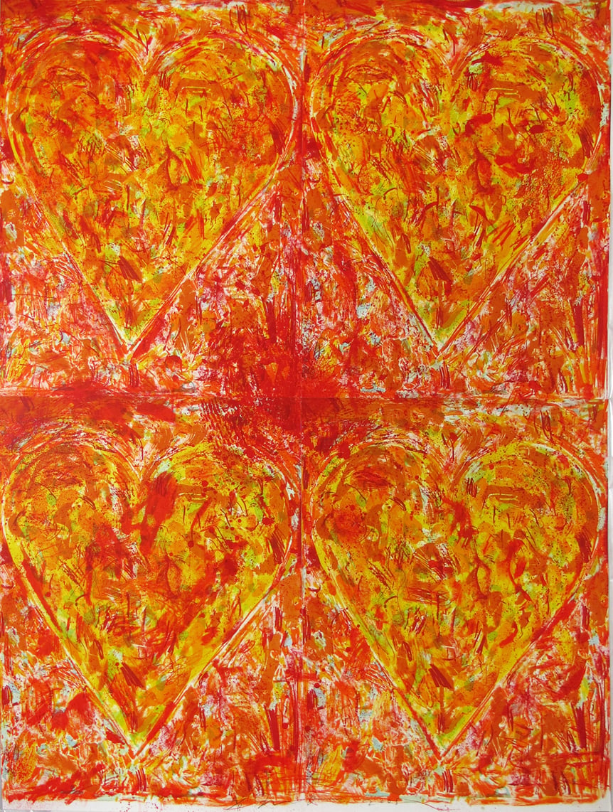 Dine, Jim | The Red Patch, 2005 — available on Composition Gallery