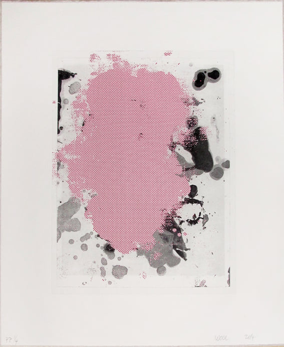 Wool, Christopher | Portraits (Red) 1, 2014 — available on Composition Gallery