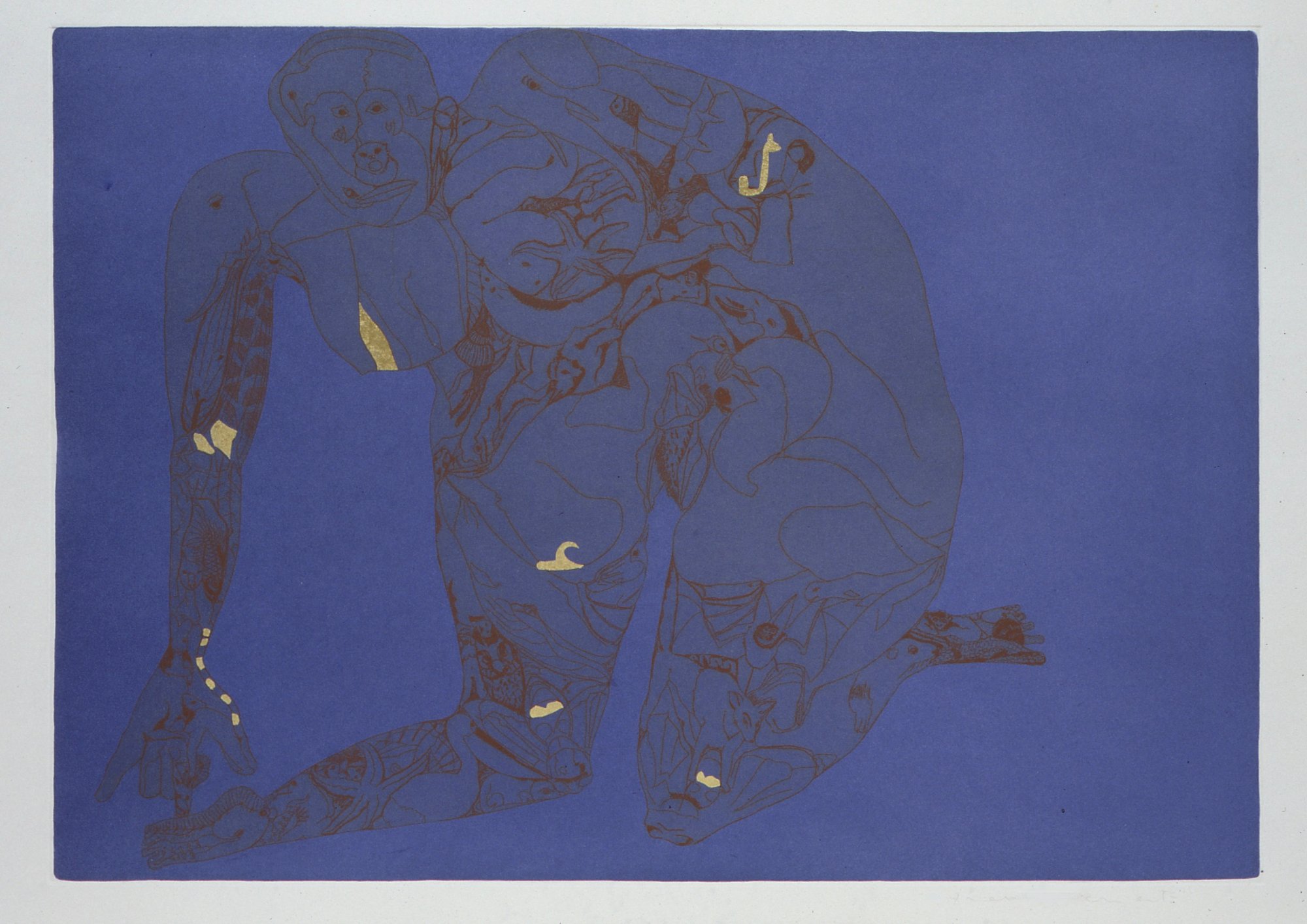 Clemente, Francesco | Reconciliazione, 1986 — available on Composition Gallery