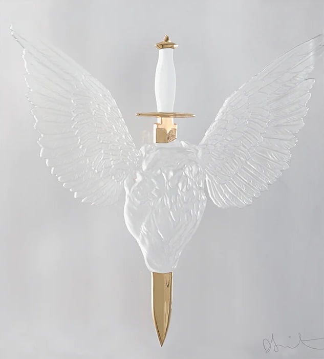 Hirst, Damien | Eternal Prayer (Clear & Gold), 2017 — available on Composition Gallery