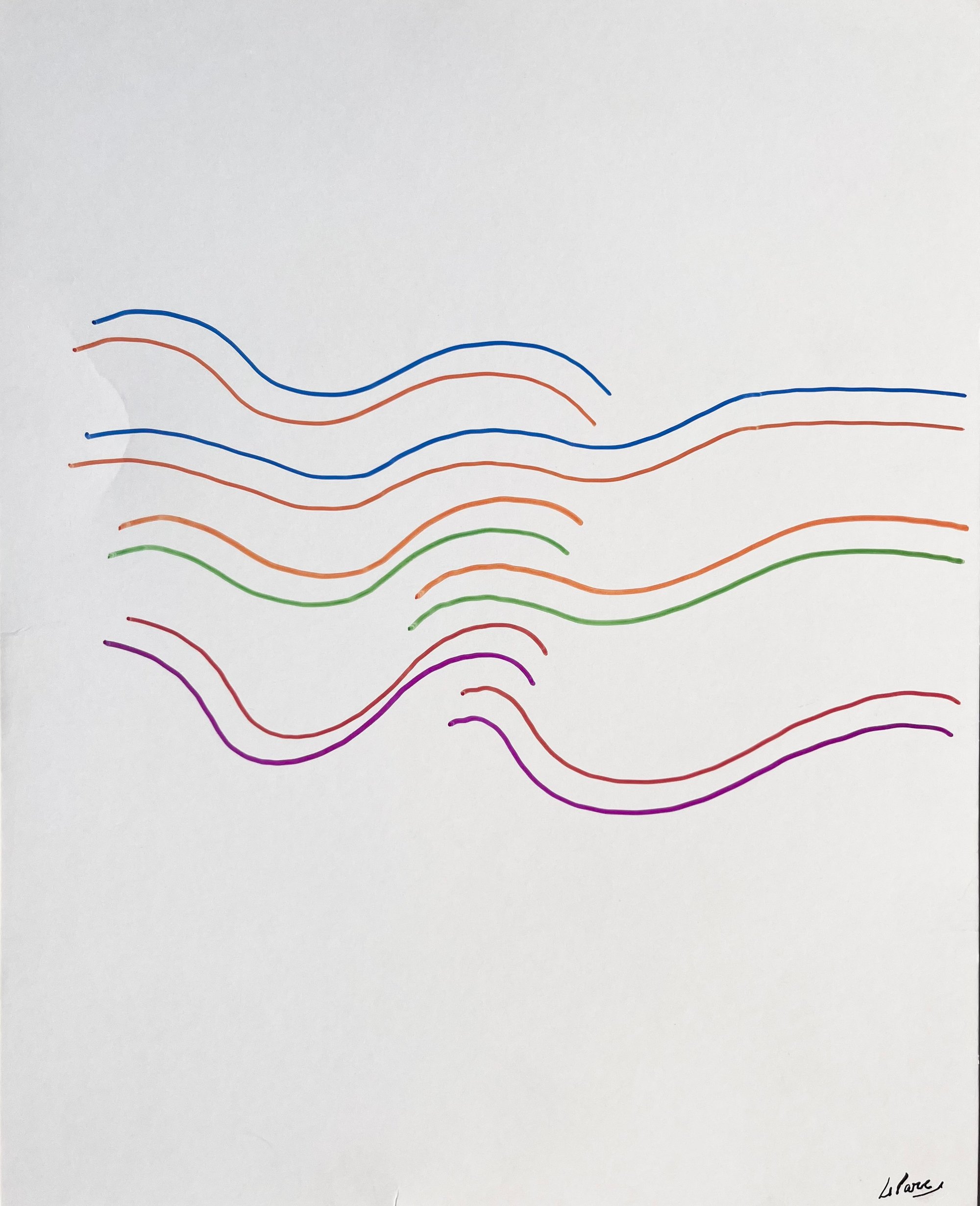 Le Parc, Julio | Dessin Infinie 19, 2022 — available on Composition Gallery