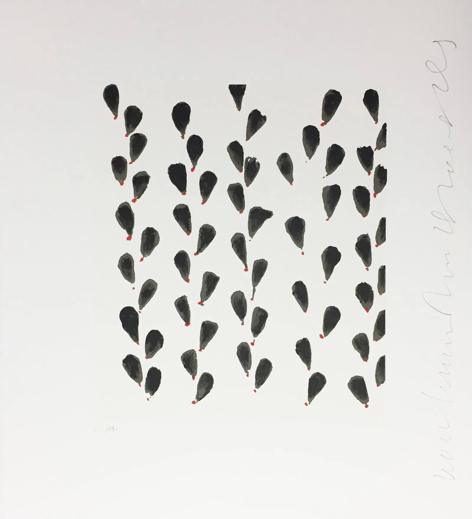 Sultan, Donald | Wall Flower IX, 2008 — available on Composition Gallery