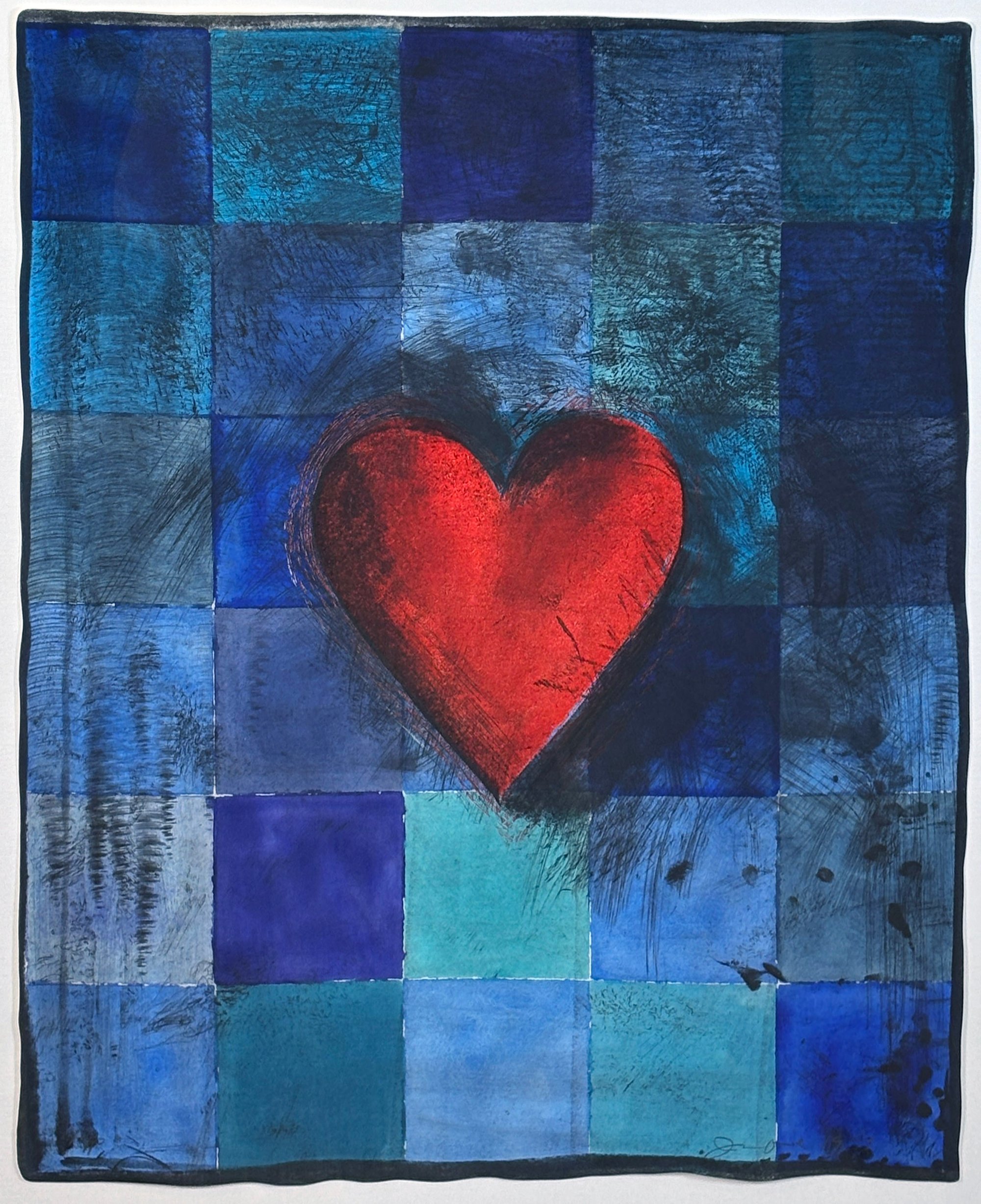 Dine, Jim | Hart in Blue, 1995 — available on Composition Gallery