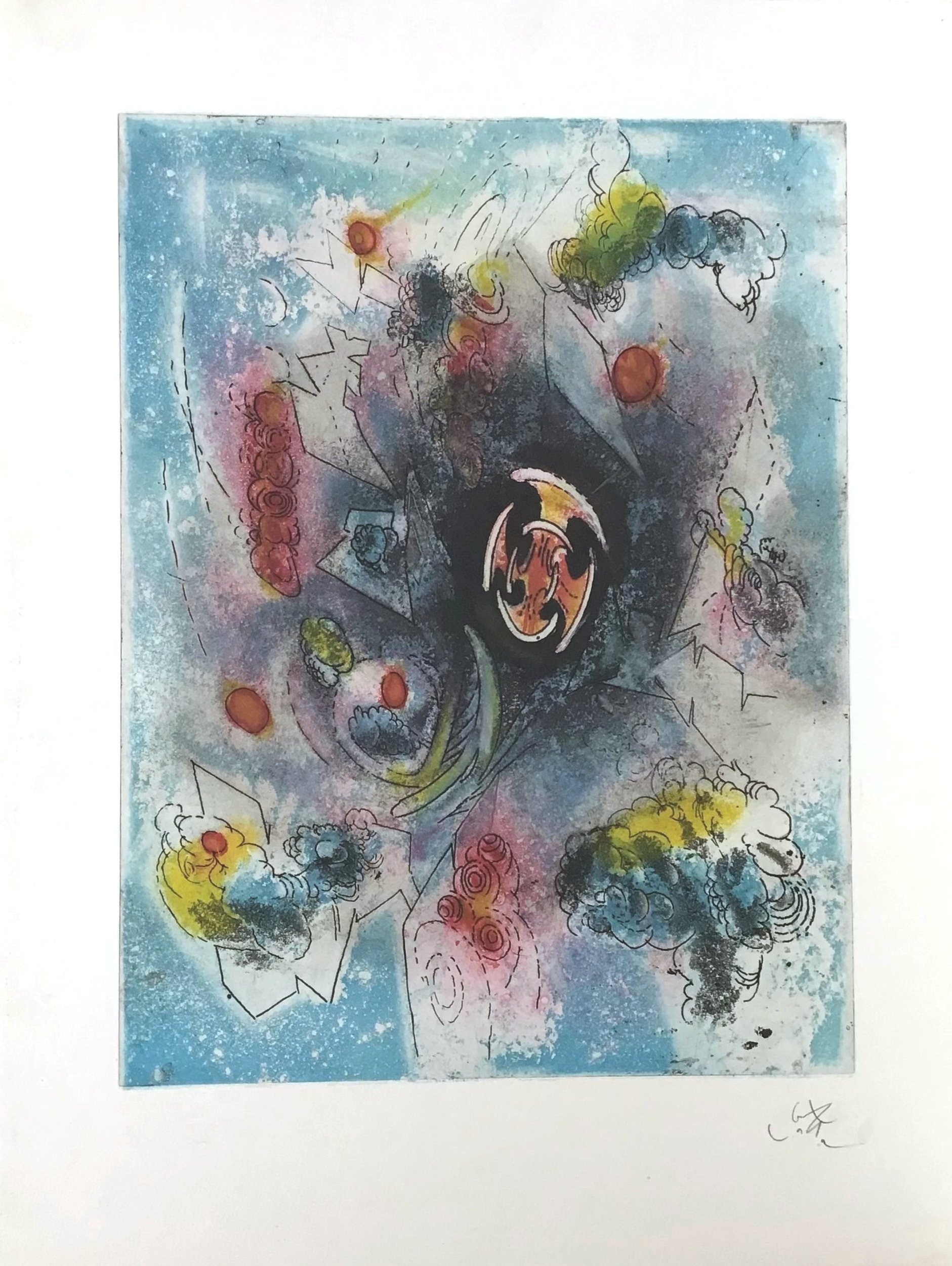 Matta, Roberto | Le Conmer, 1976 — available on Composition Gallery
