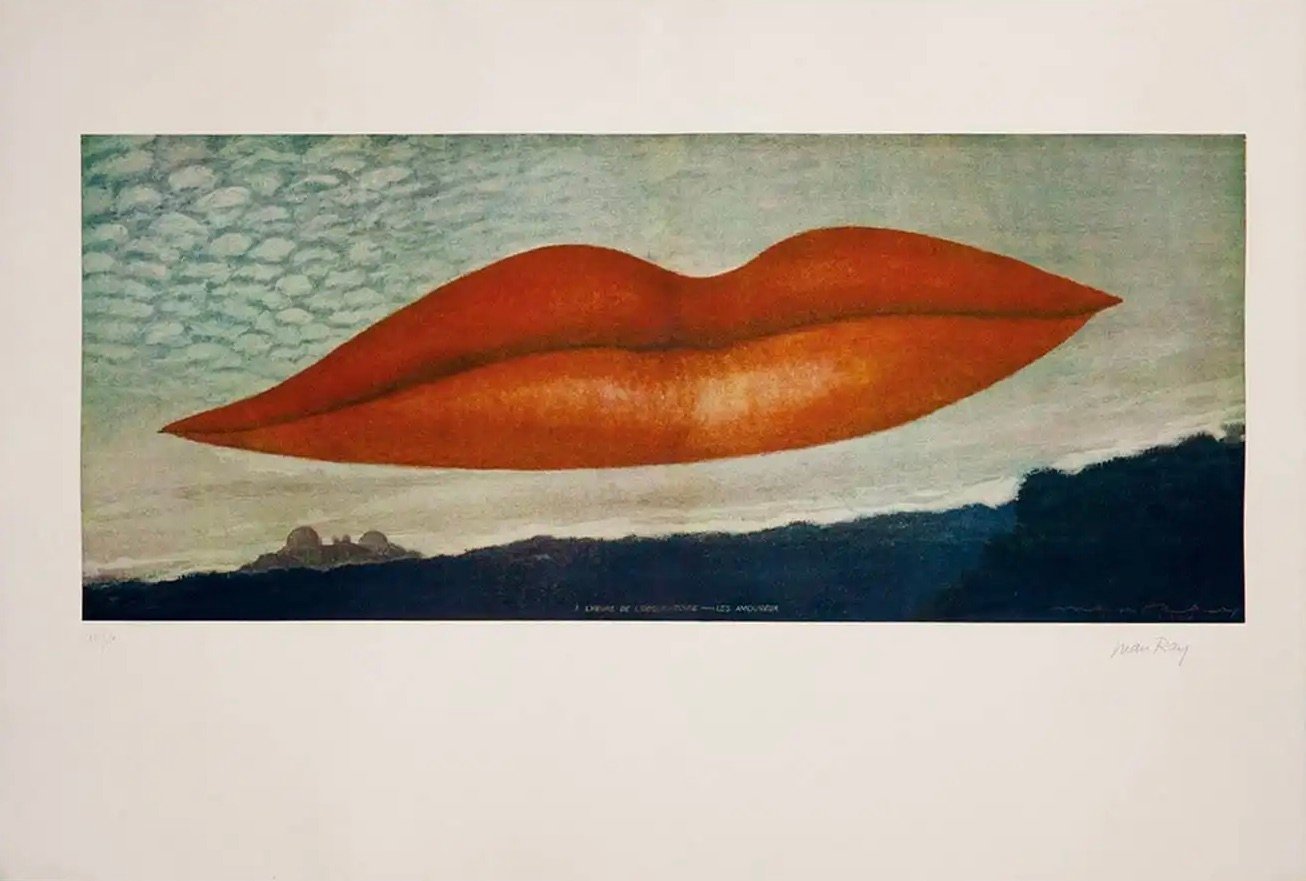 Ray, Man | À l’heure de l’observatoire – Les amoureux, 1970 — available on Composition Gallery