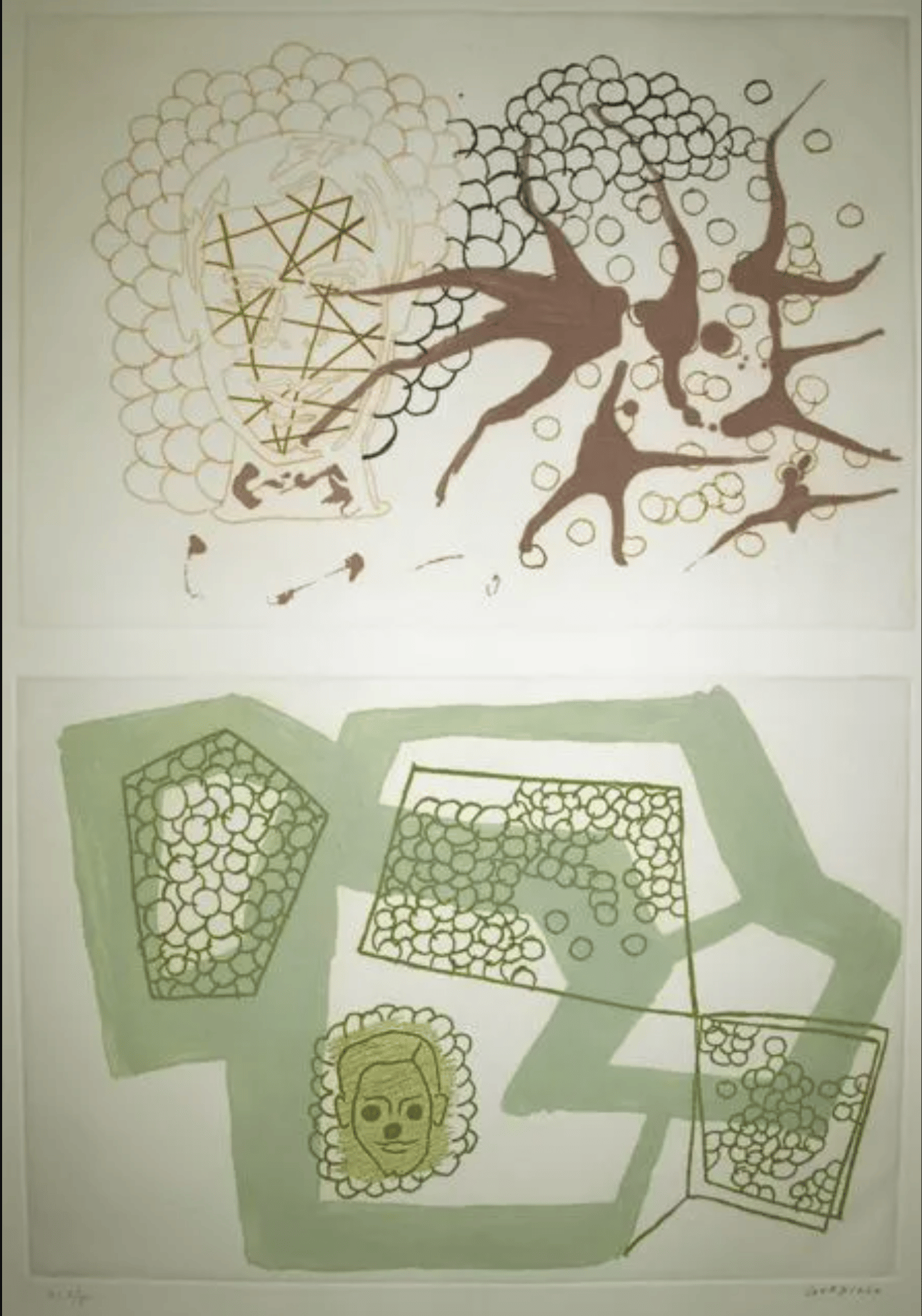 Gordillo, Luis | Untitled (Fragmented Memory), 1991 — available on Composition Gallery