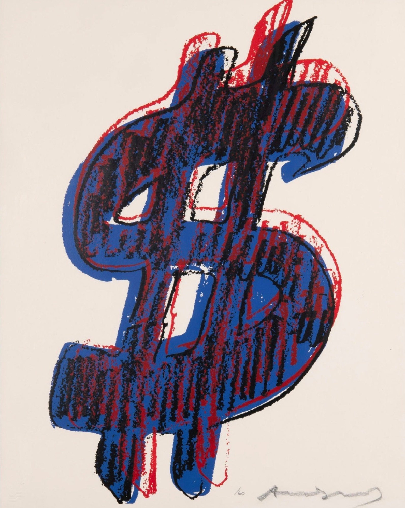 Warhol, Andy | Dollar Sign, 1982 — available on Composition Gallery