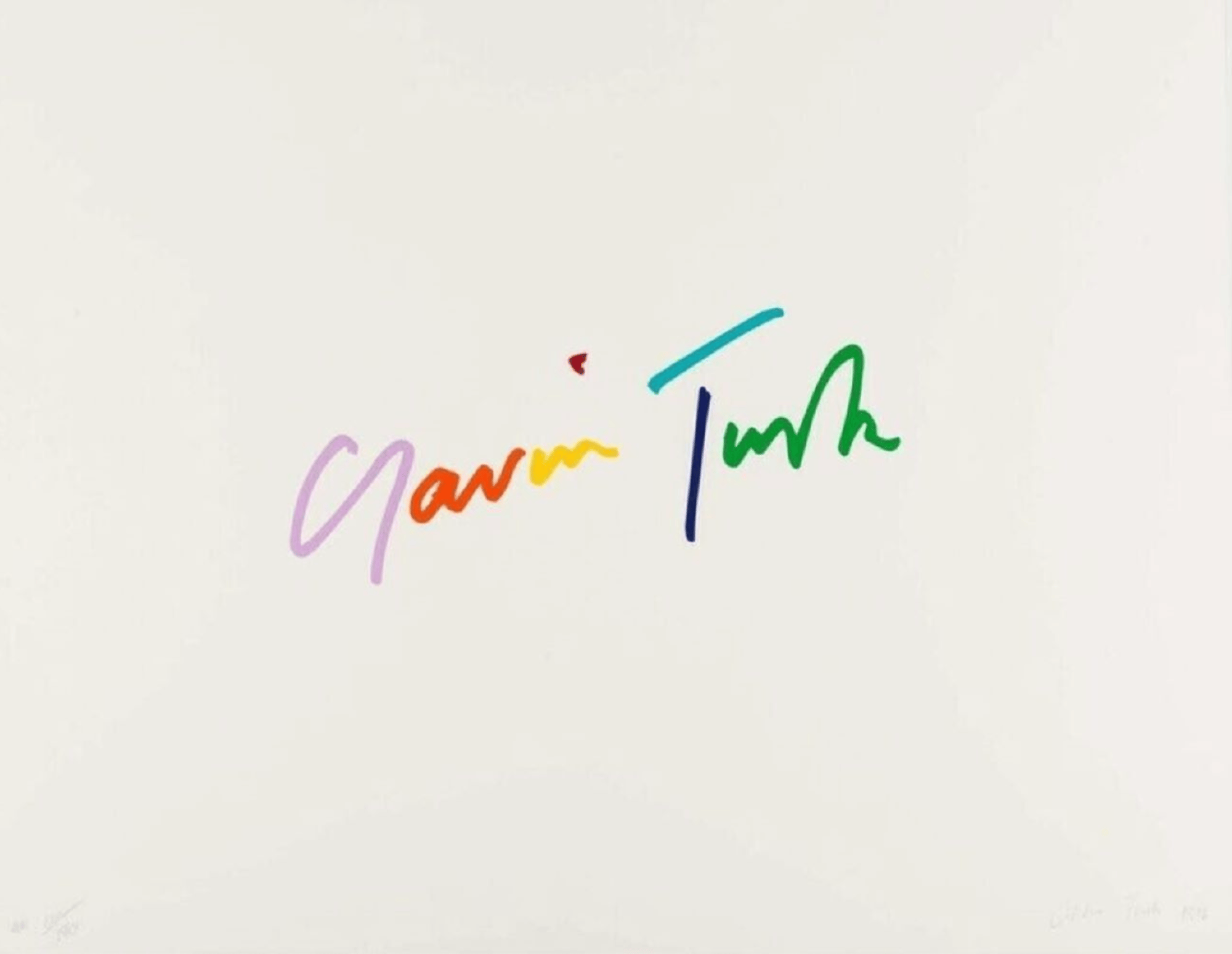 Turk, Gavin | Knob, 1997 — available on Composition Gallery