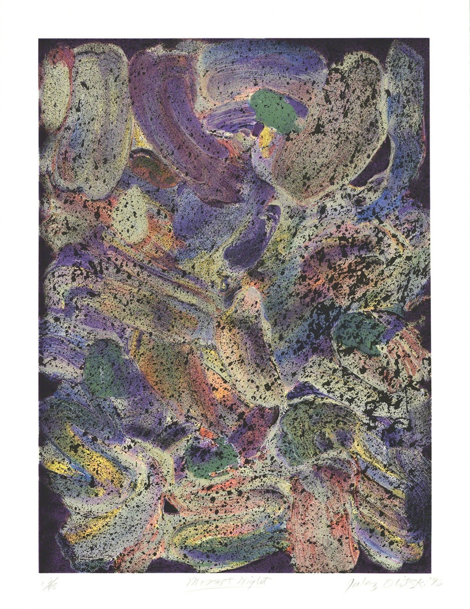 Olitski, Jules | Mozart Night, 1992 — available on Composition Gallery
