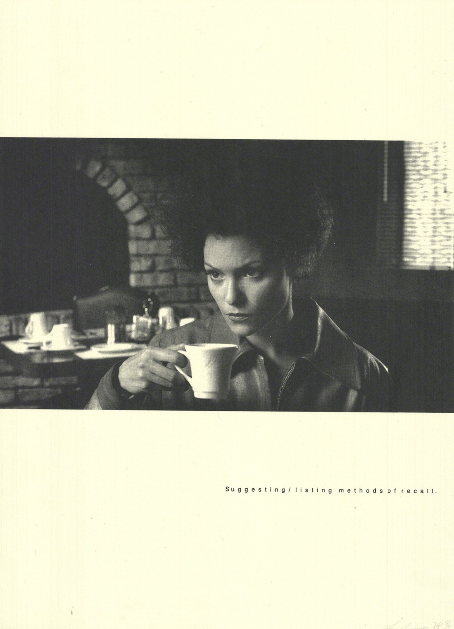 Simpson, Lorna | Recall, 1998 — available on Composition Gallery