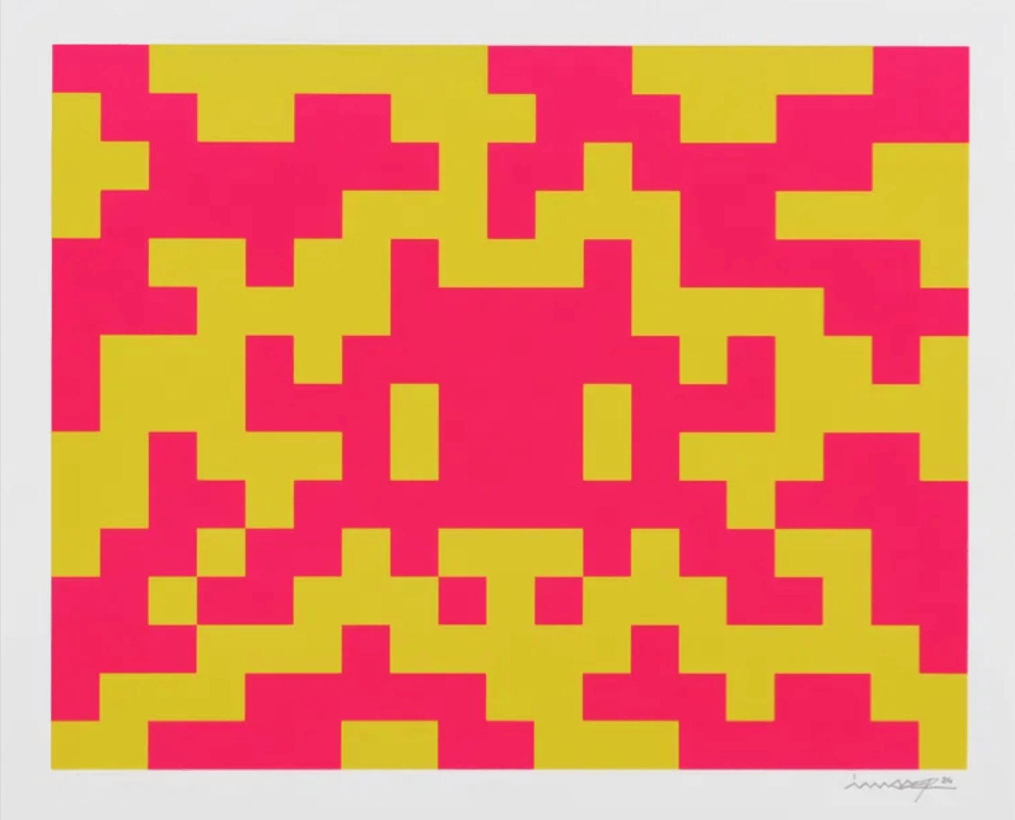 Invader | Camo M-2C-M1, 2024 — available on Composition Gallery