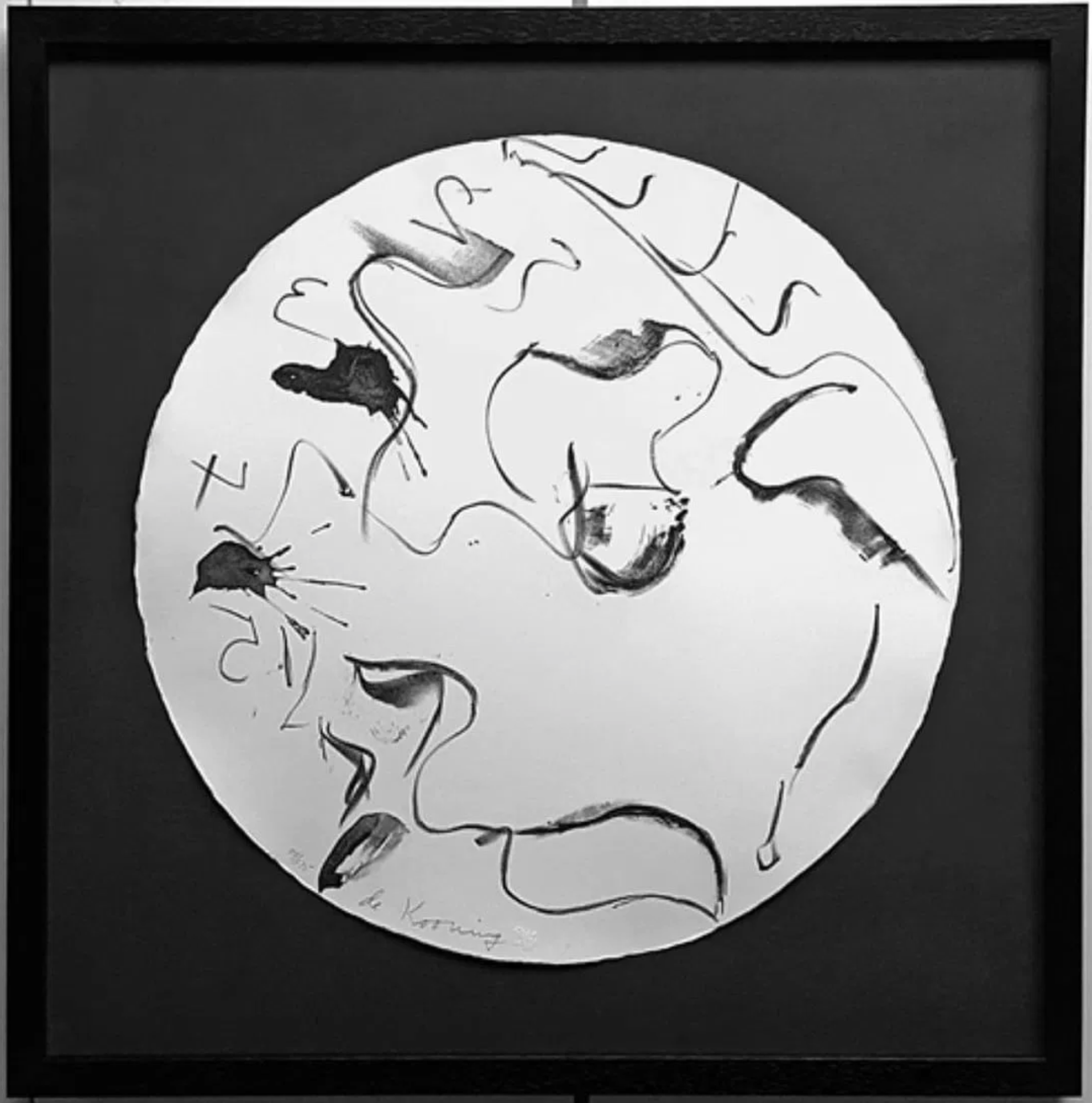 de Kooning, Willem | Untitled from Self Portrait in a Convex Mirror, 1984 — available on Composition Gallery