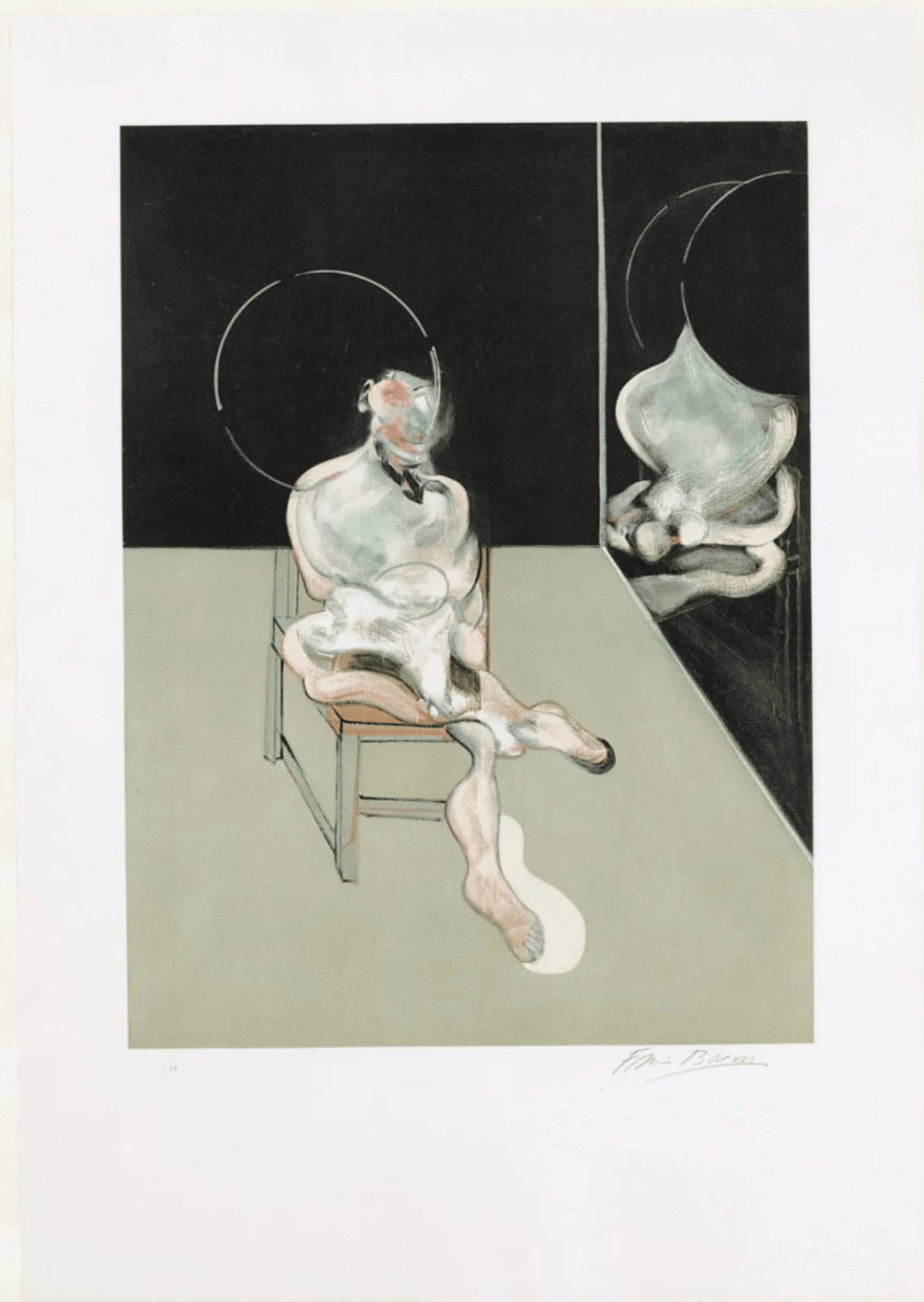 Bacon, Francis | Seated Figure, 1983 — available on Composition Gallery