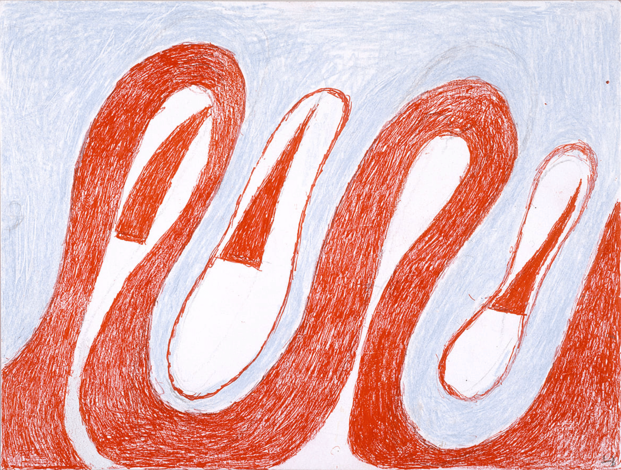 Bourgeois, Louise | Untitled (Undulating Ribbon), 1997 — available on Composition Gallery
