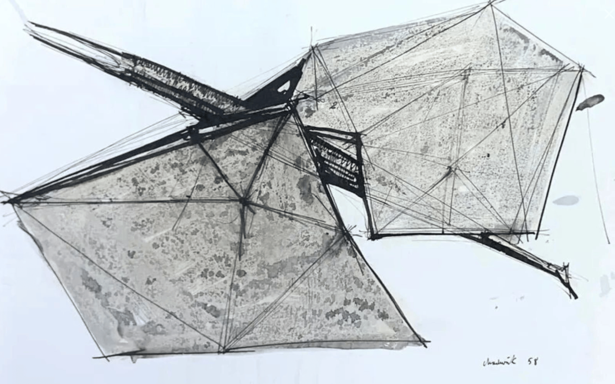 Chadwick, Lynn | Study Related to Bird III, 1958 — available on Composition Gallery