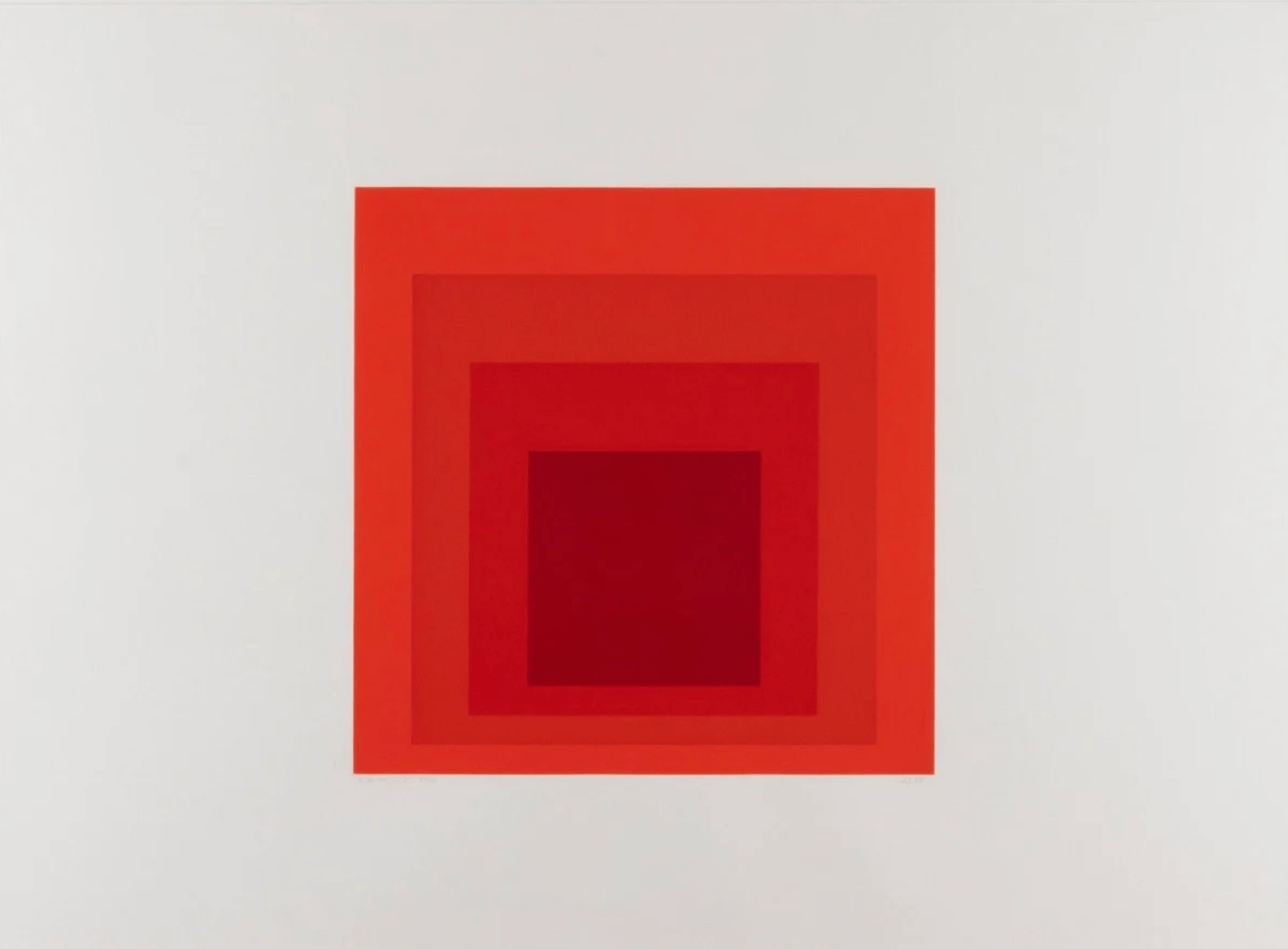 Albers, Josef | JHM-I, 1973 — available on Composition Gallery