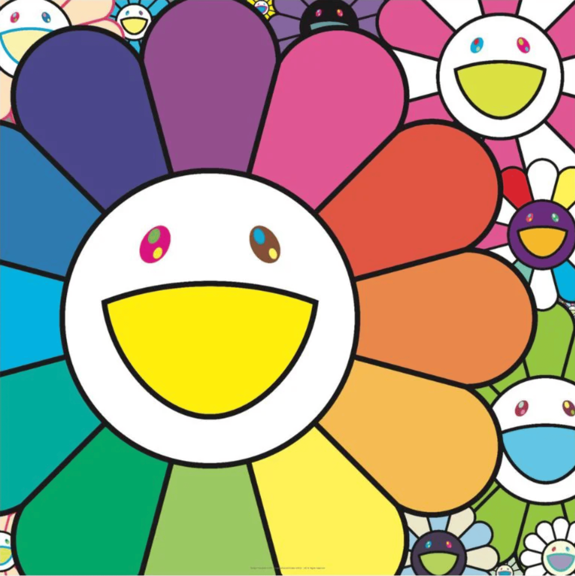 Murakami, Takashi | Poppin' Flowers, 2021 — available on Composition Gallery