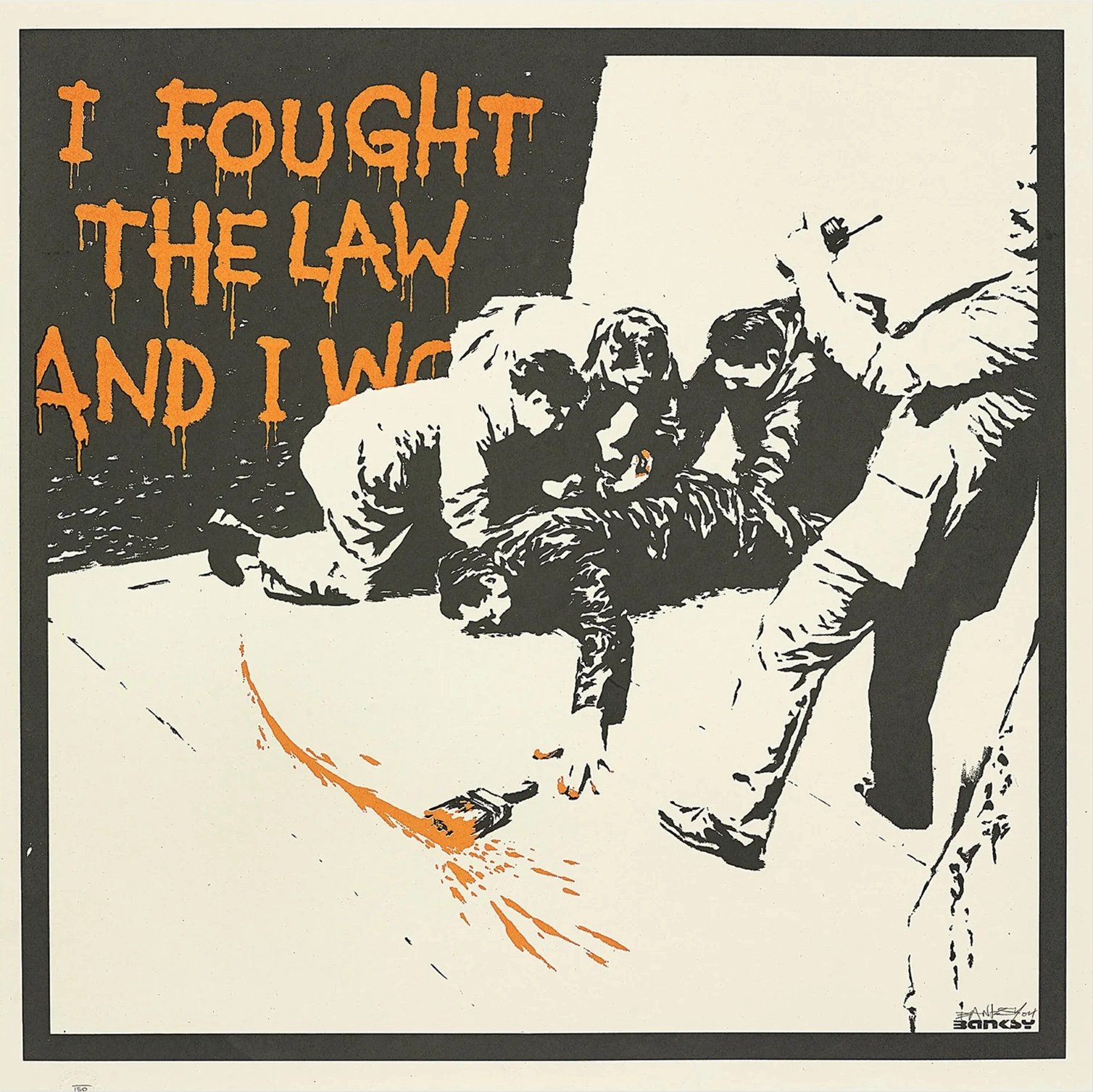 Banksy | I Fought The Law, 2004 — available on Composition Gallery