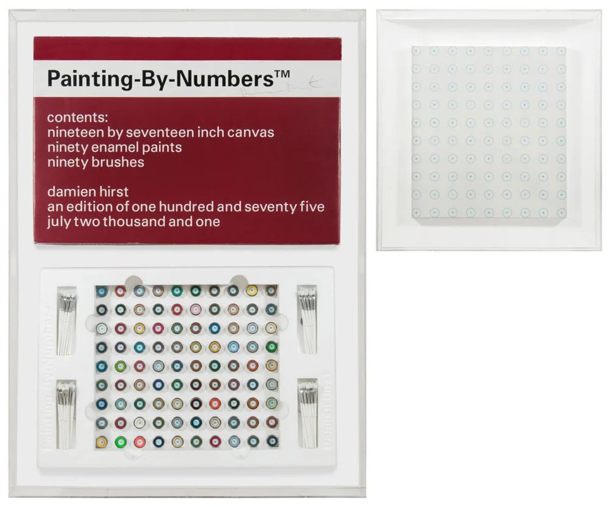 Hirst, Damien | Painting by Numbers, 2001 — available on Composition Gallery