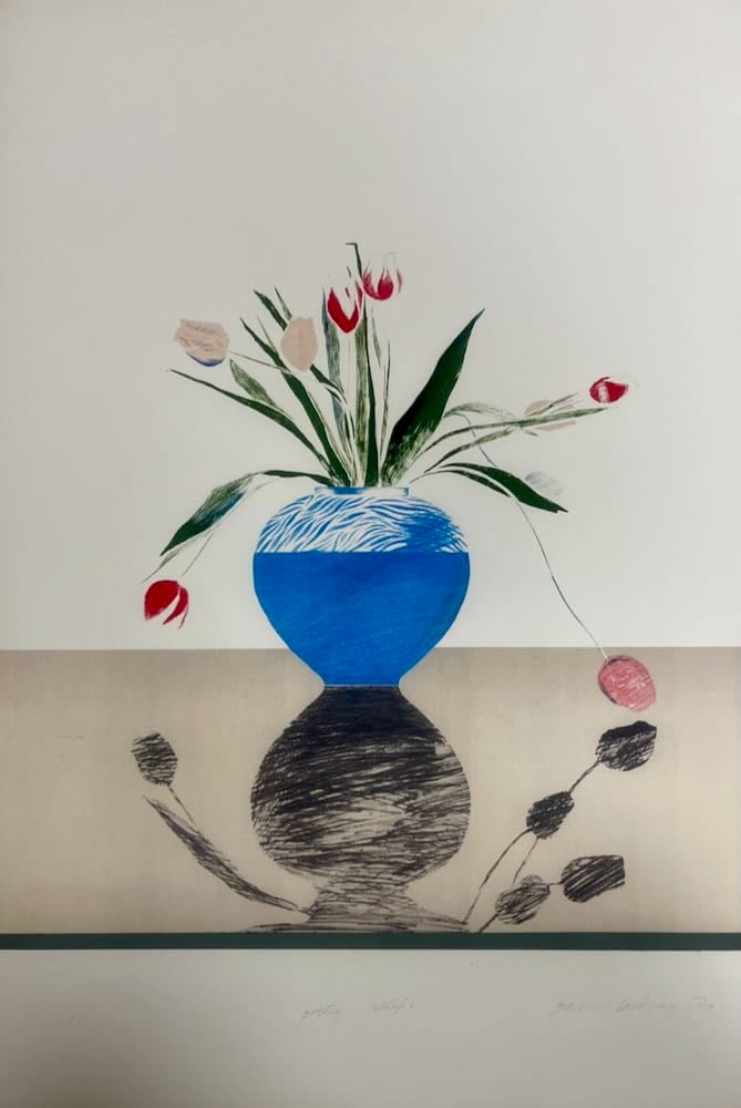 Hockney, David | Pretty Tulips, 1970 — available on Composition Gallery