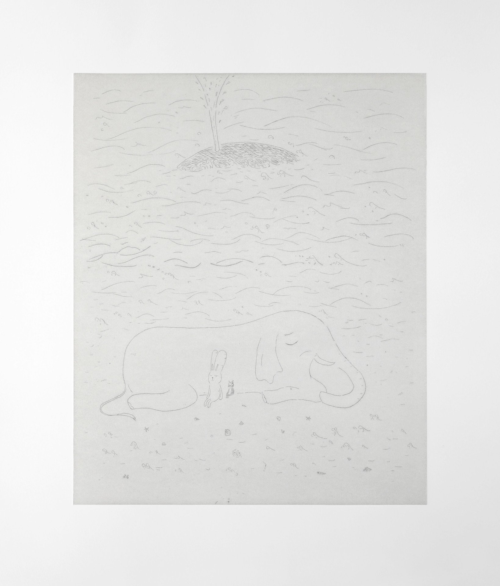 Kaga, Atsushi | Elephant and whale, 2022 — available on Composition Gallery