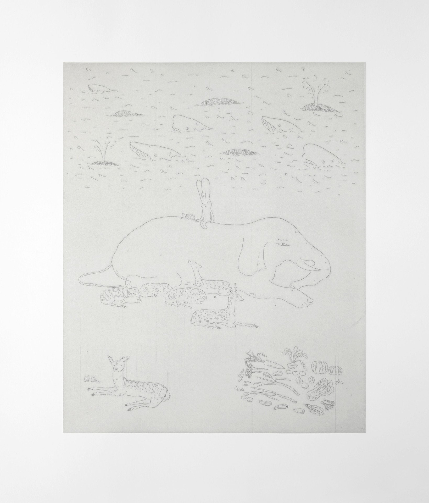 Kaga, Atsushi | Surrounded by animals, 2022 — available on Composition Gallery