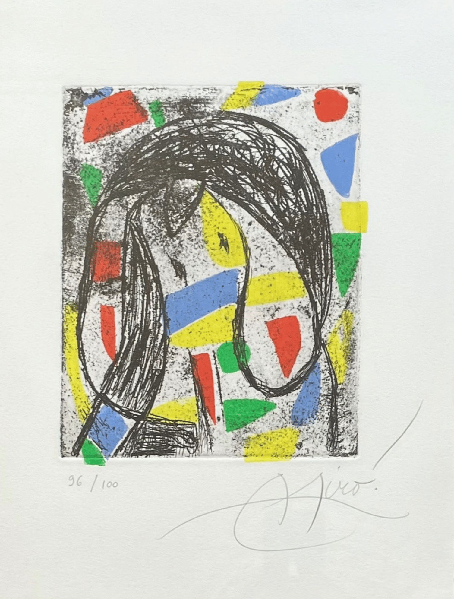 Miró, Joan | La Revolte des Caracteres, 1982 — available on Composition Gallery