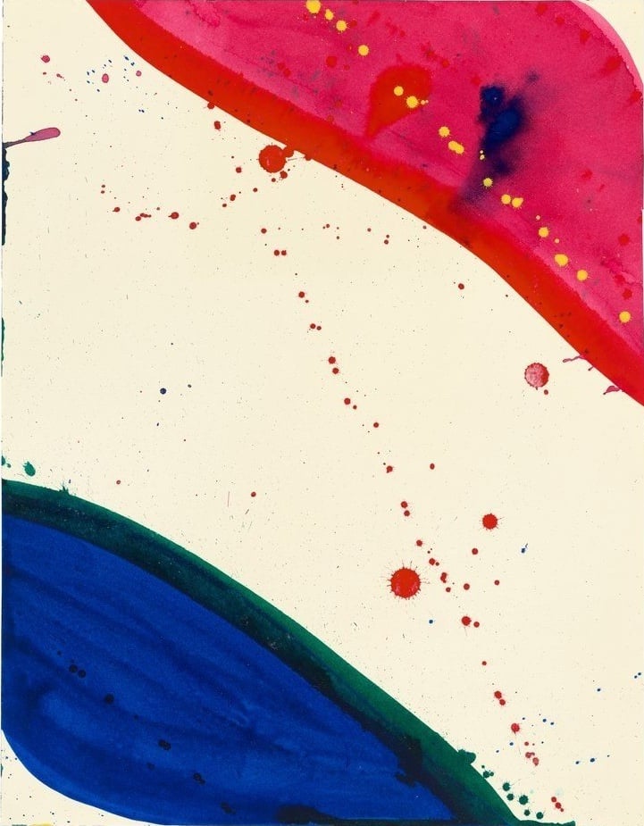 Francis, Sam | Vert Francaise, 1963 — available on Composition Gallery