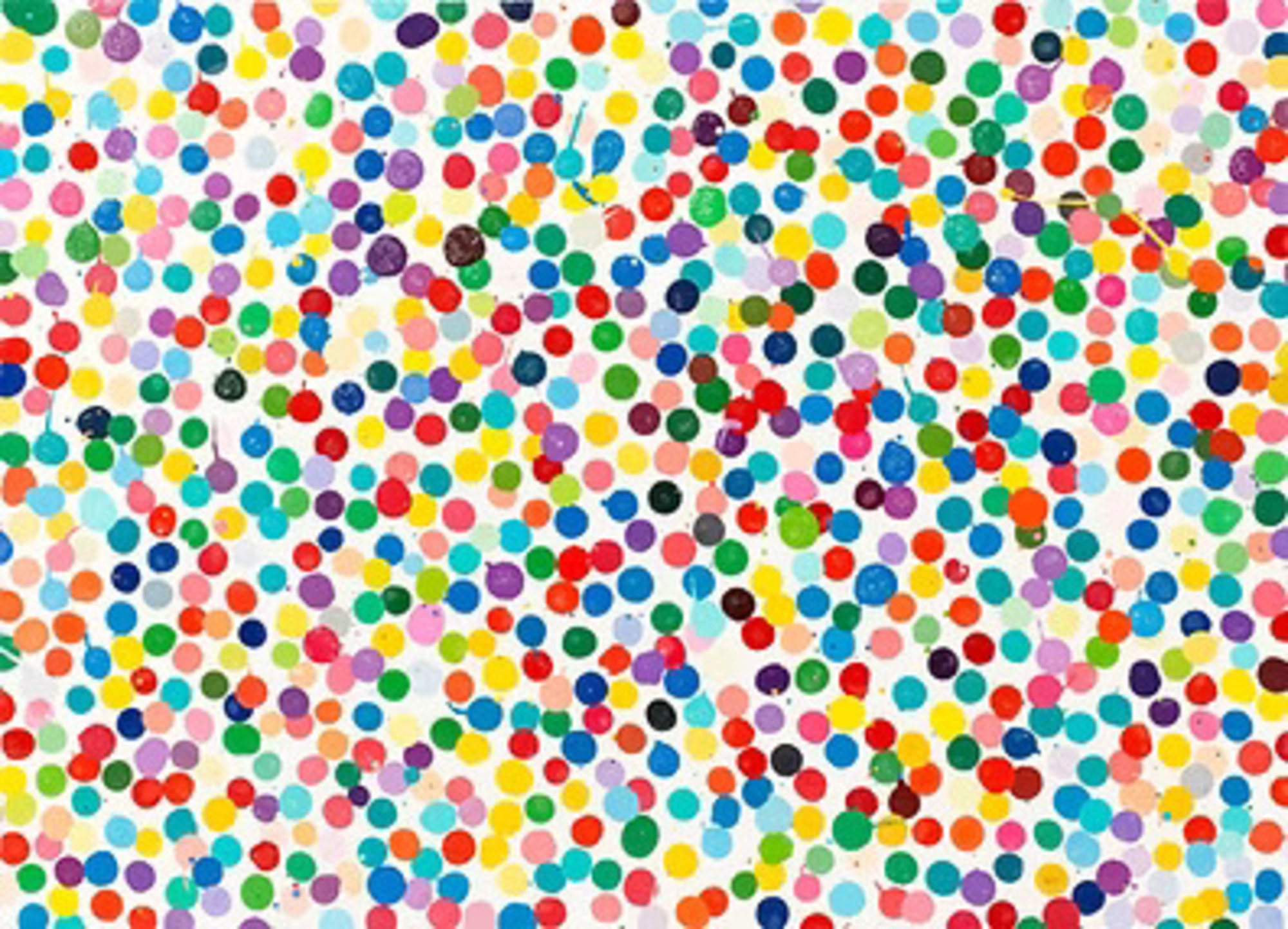 Hirst, Damien | The Currency Unique Painting, 2016 — available on Composition Gallery