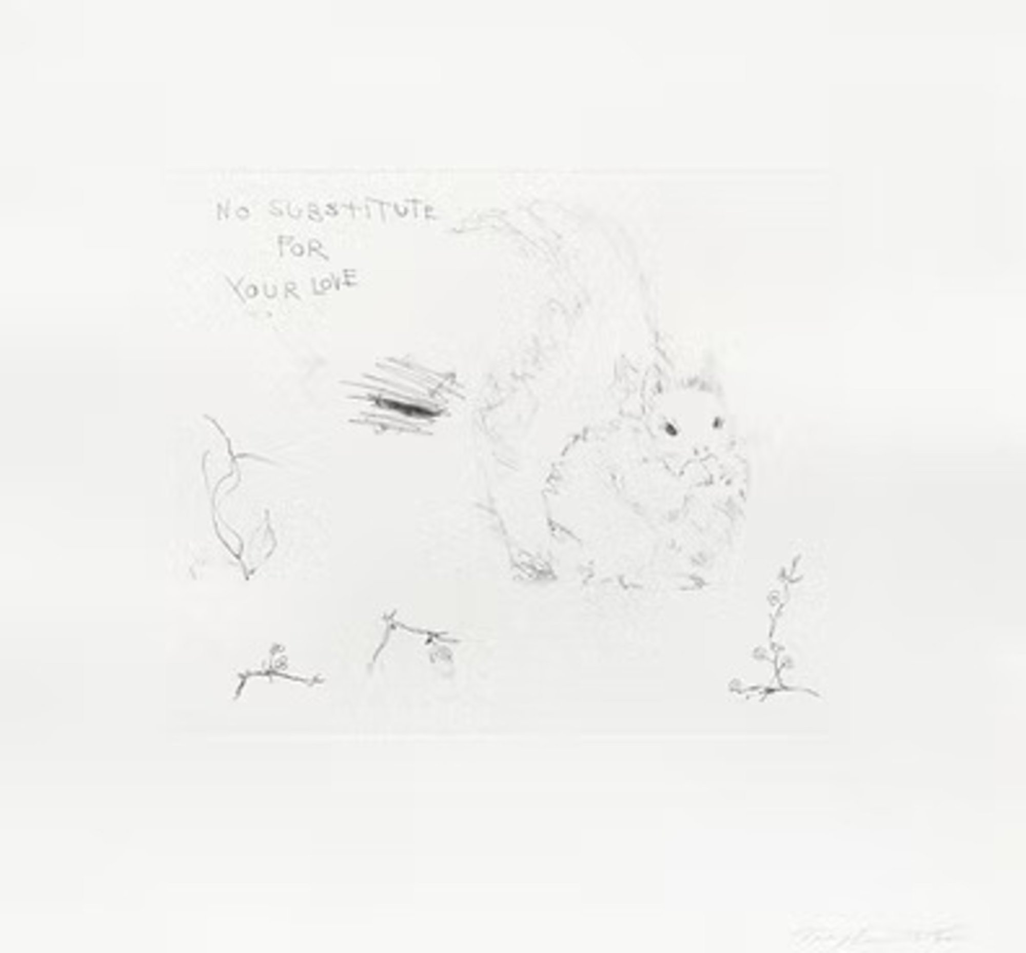 Emin, Tracey | No Substitute For Your Love, 2003 — available on Composition Gallery