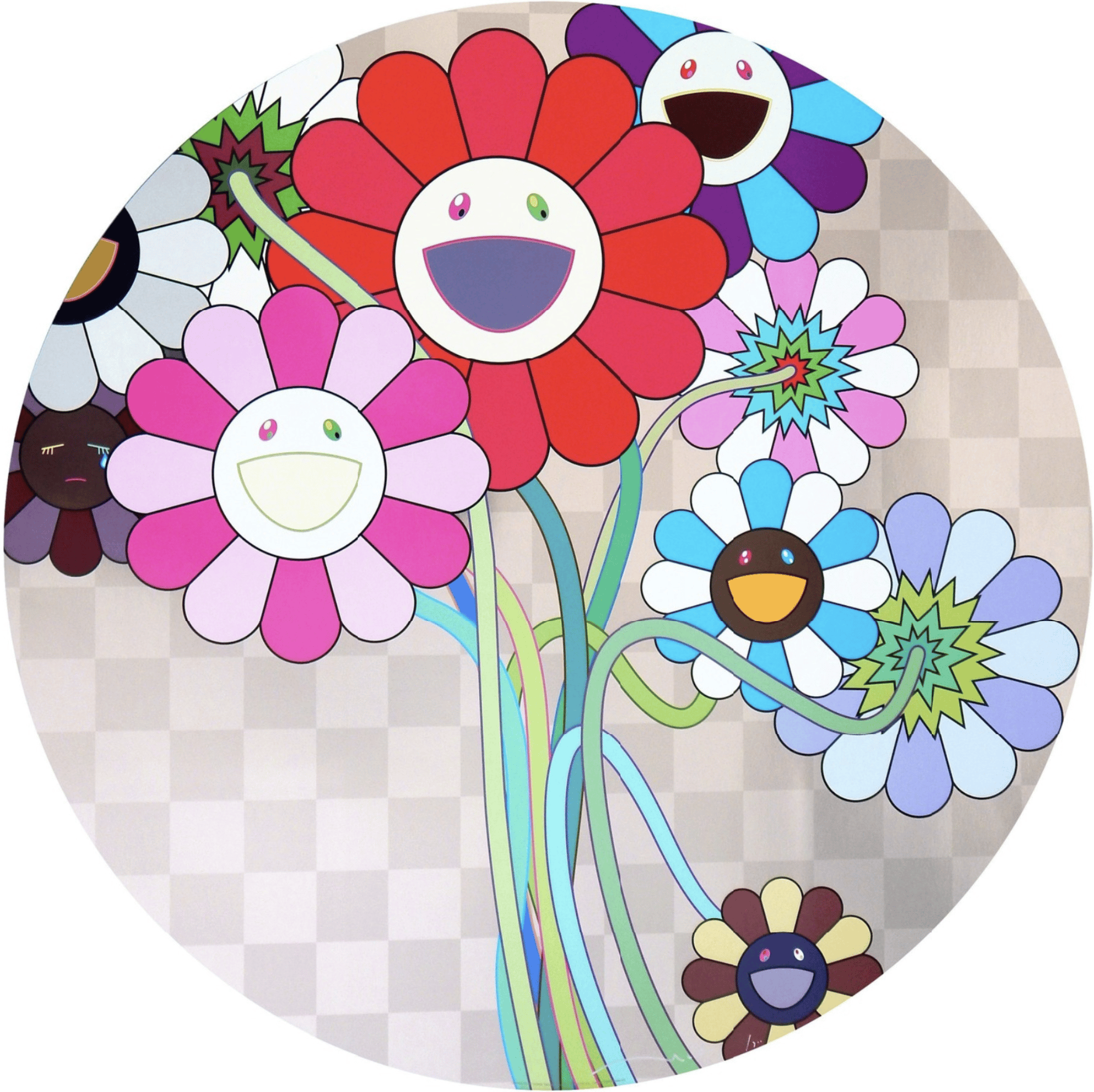 Murakami, Takashi | Warhol/Silver, 2009 — available on Composition Gallery