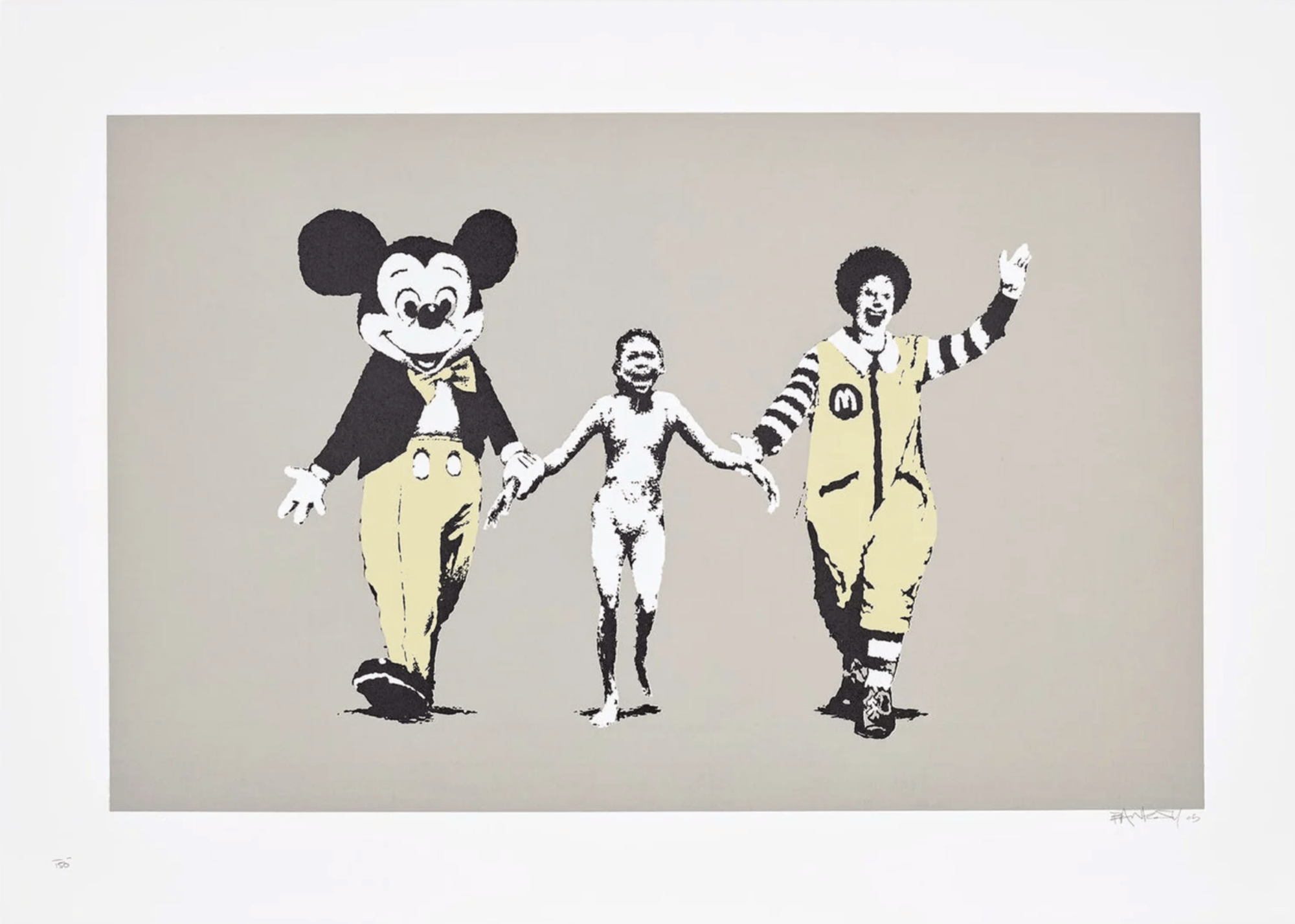 Banksy | Napalm, 2004 — available on Composition Gallery