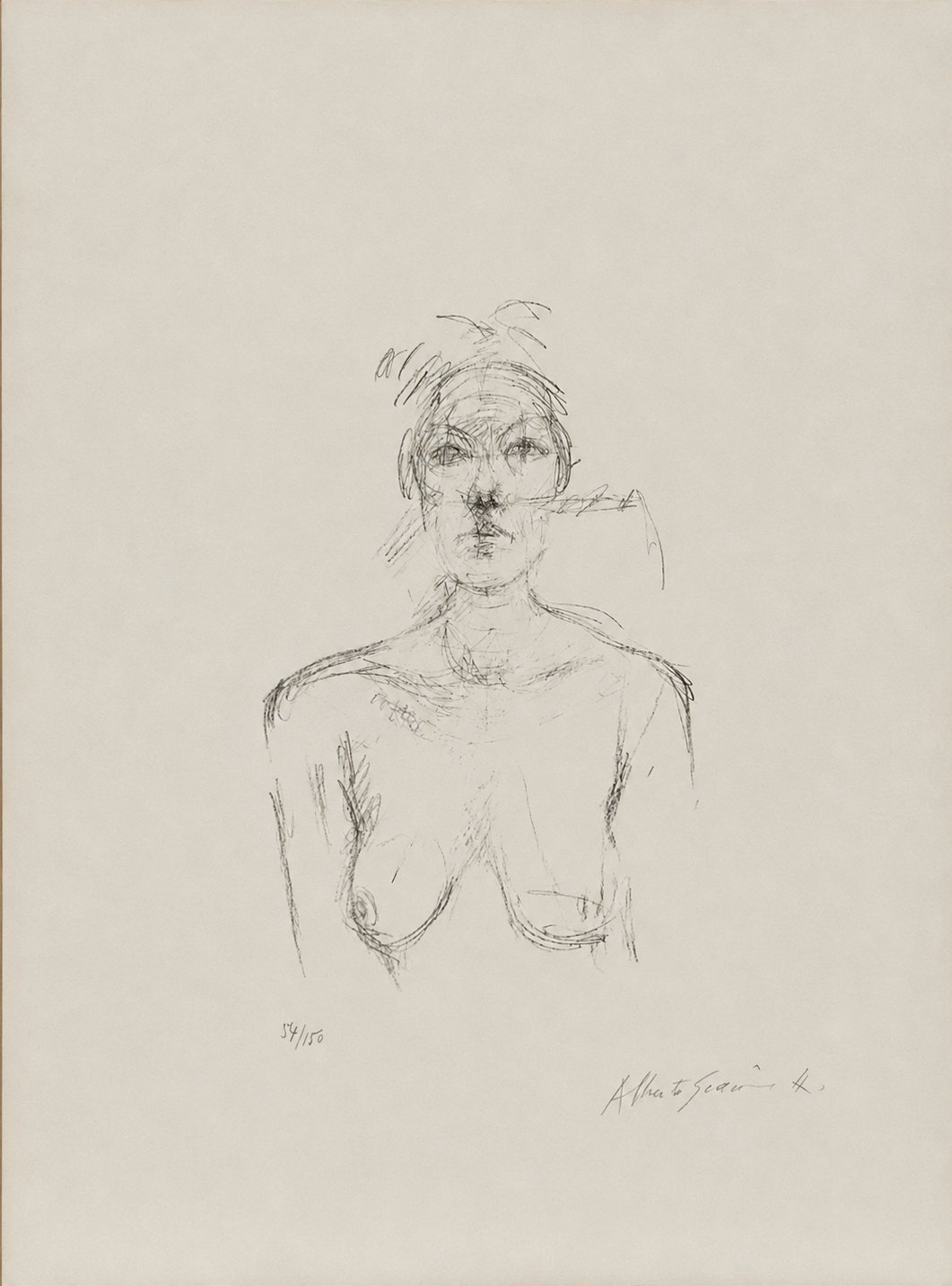 Giacometti, Alberto | Buste II, 1960 — available on Composition Gallery