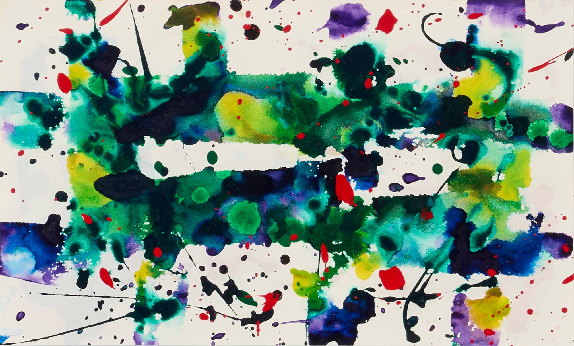 Francis, Sam | Untitled (SF78-1010), 1978 — available on Composition Gallery