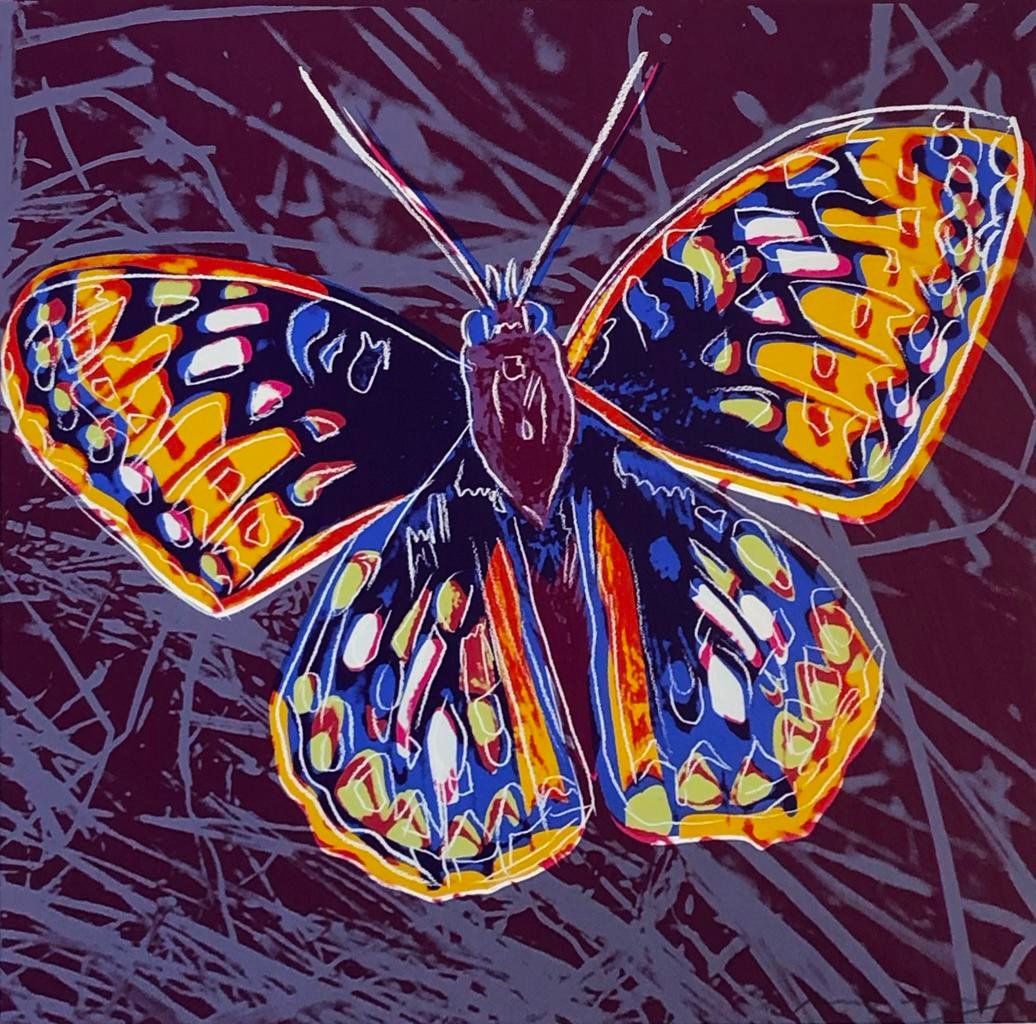 Warhol, Andy | San Francisco Silverspot, II.298 from the Endangered Species portfolio, 1983 — available on Composition Gallery