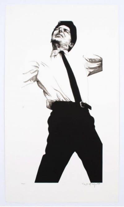Robert Longo – Jules, 1982-83 – Lithographie